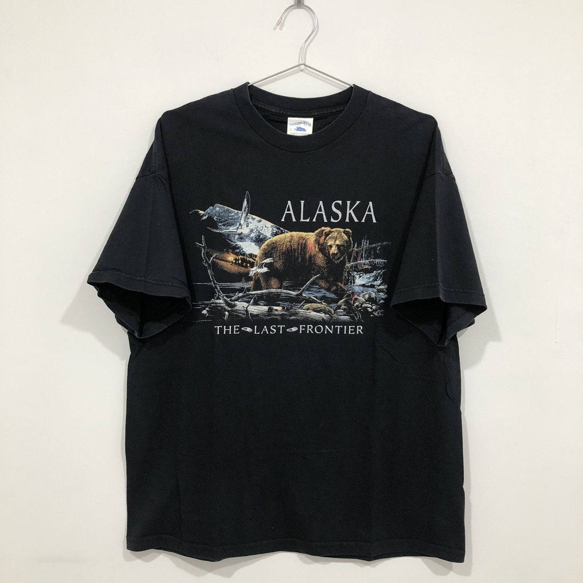 Vintage Vintage Alaska The Last Frontier Tee Size US XL / EU 56 / 4 - 1 Thumbnail