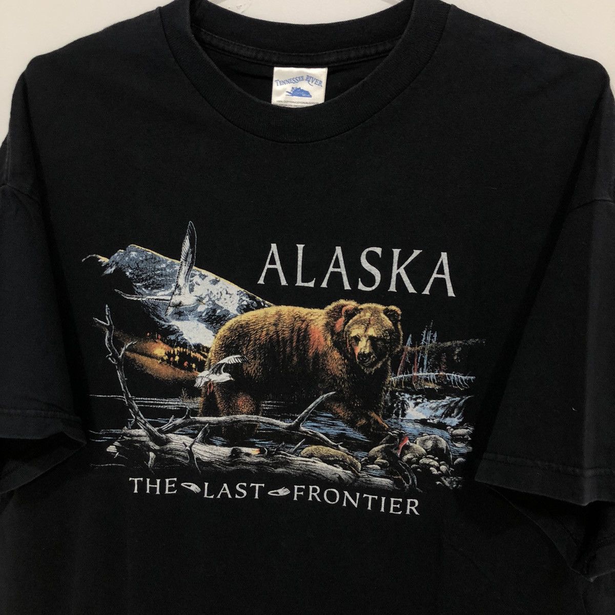 Vintage Vintage Alaska The Last Frontier Tee Size US XL / EU 56 / 4 - 2 Thumbnail