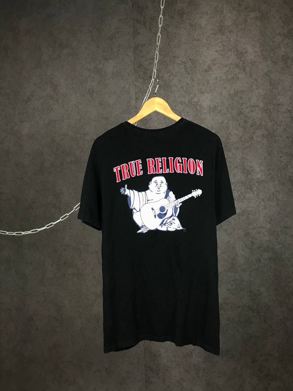True Religion True Religion Japanese brand streetwear overprinted tee Size US M / EU 48-50 / 2 - 2 Thumbnail