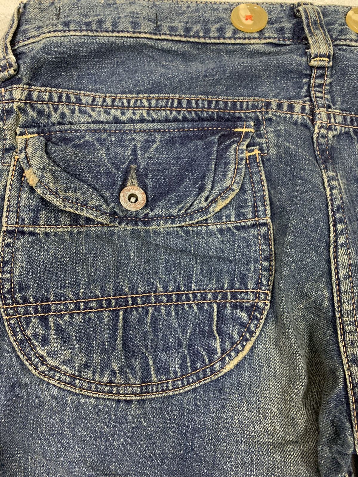 Japanese Brand × Johnbull Johnbull Selvedge denim Rare Size 30" / US 8 / IT 44 - 7 Thumbnail