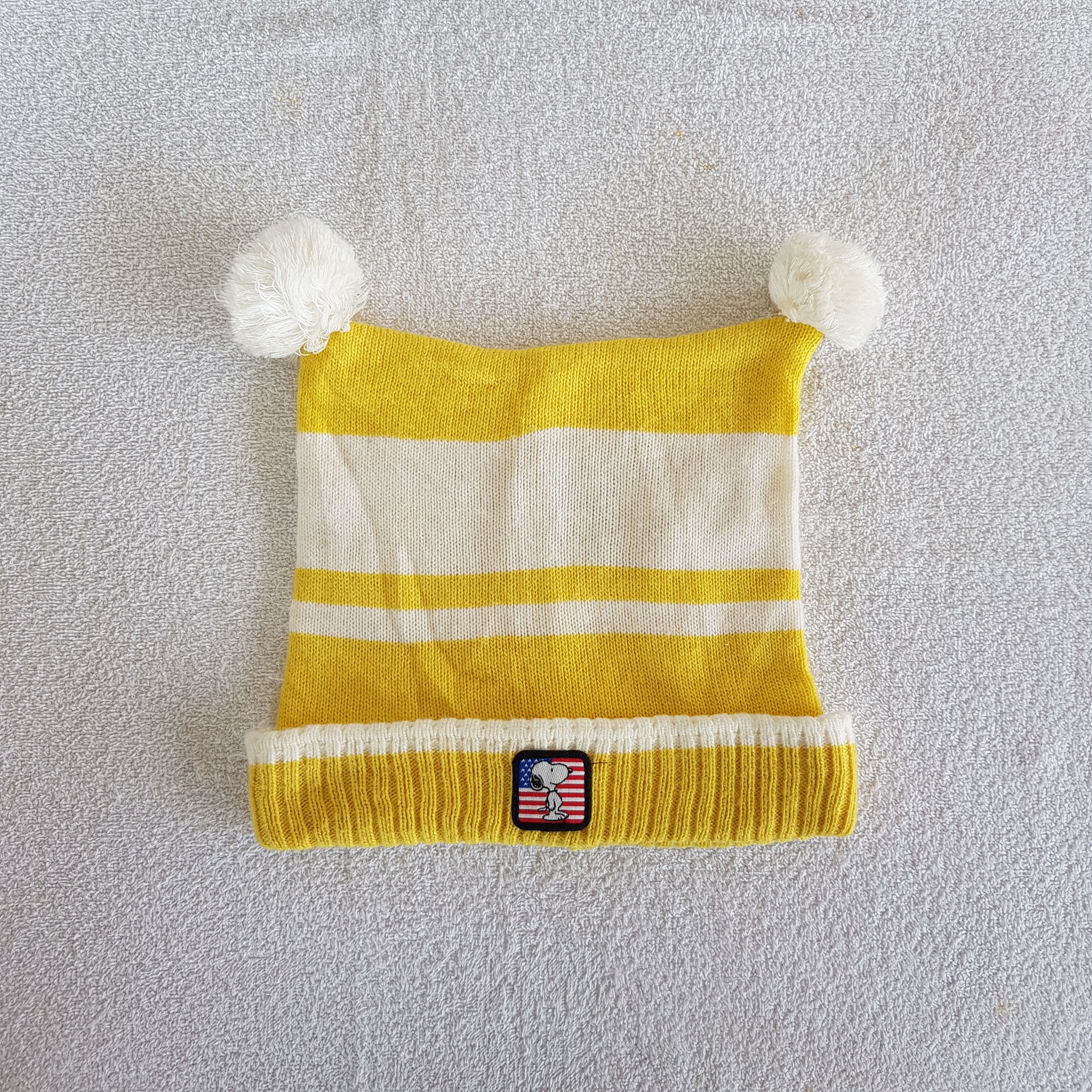 Anime × Cartoon Network × Japanese Brand Snoopy Peanuts Beanie Cute Moscot Snow Cap Cartoon Hats Size ONE SIZE - 6 Thumbnail