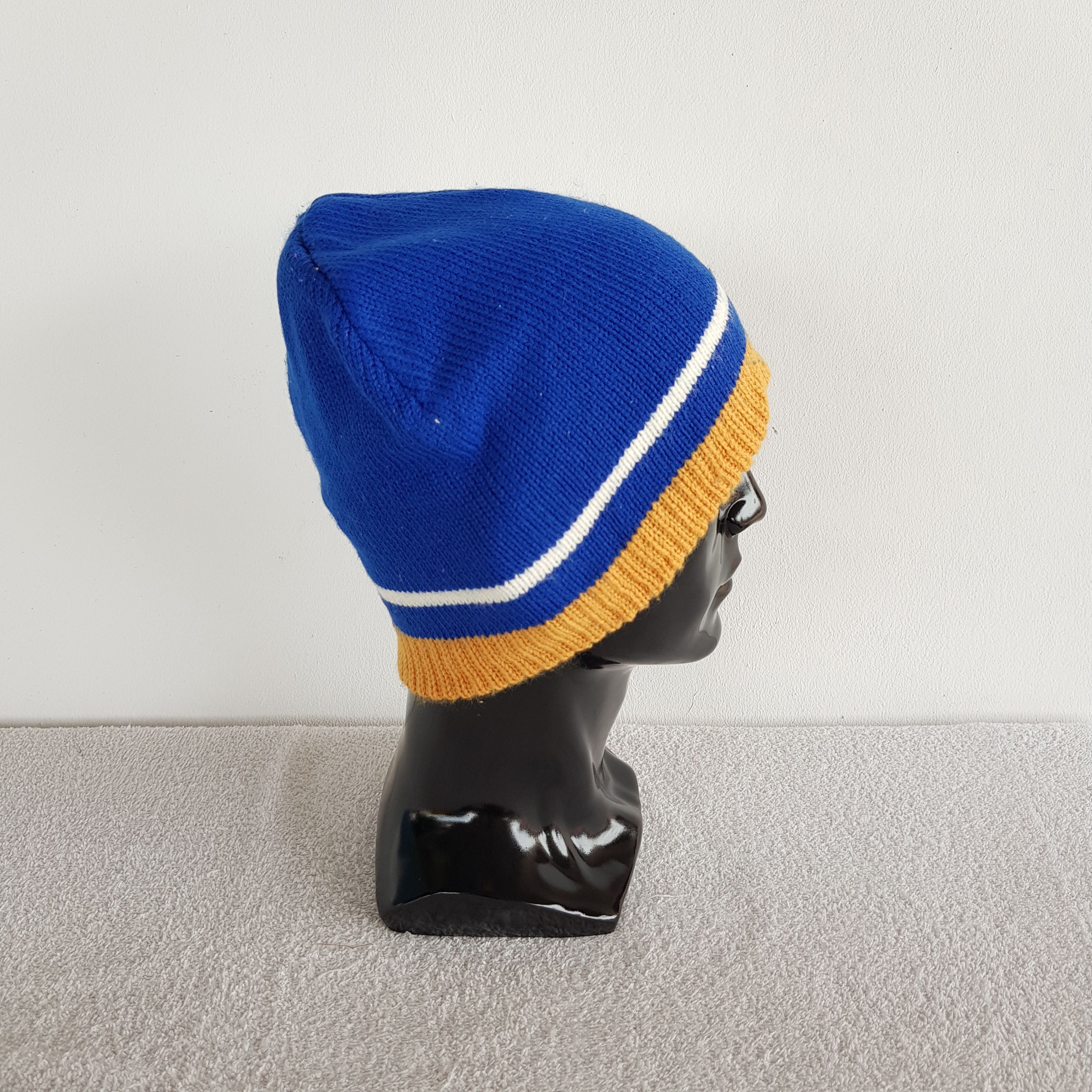 Japanese Brand × Vintage Vintage Japanese Beanie Snow Cap Knitted Crochet Hats Size ONE SIZE - 3 Thumbnail