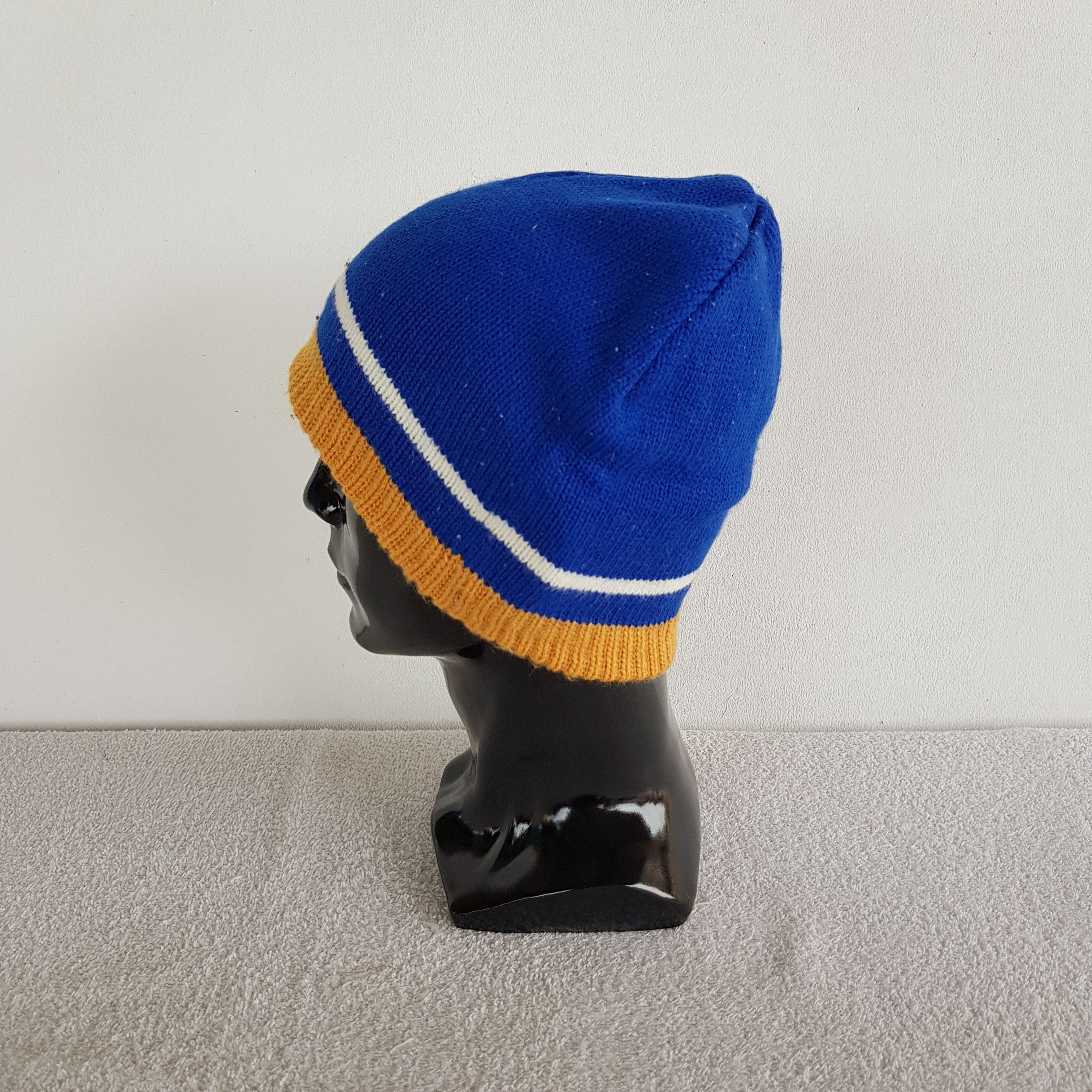 Japanese Brand × Vintage Vintage Japanese Beanie Snow Cap Knitted Crochet Hats Size ONE SIZE - 4 Thumbnail