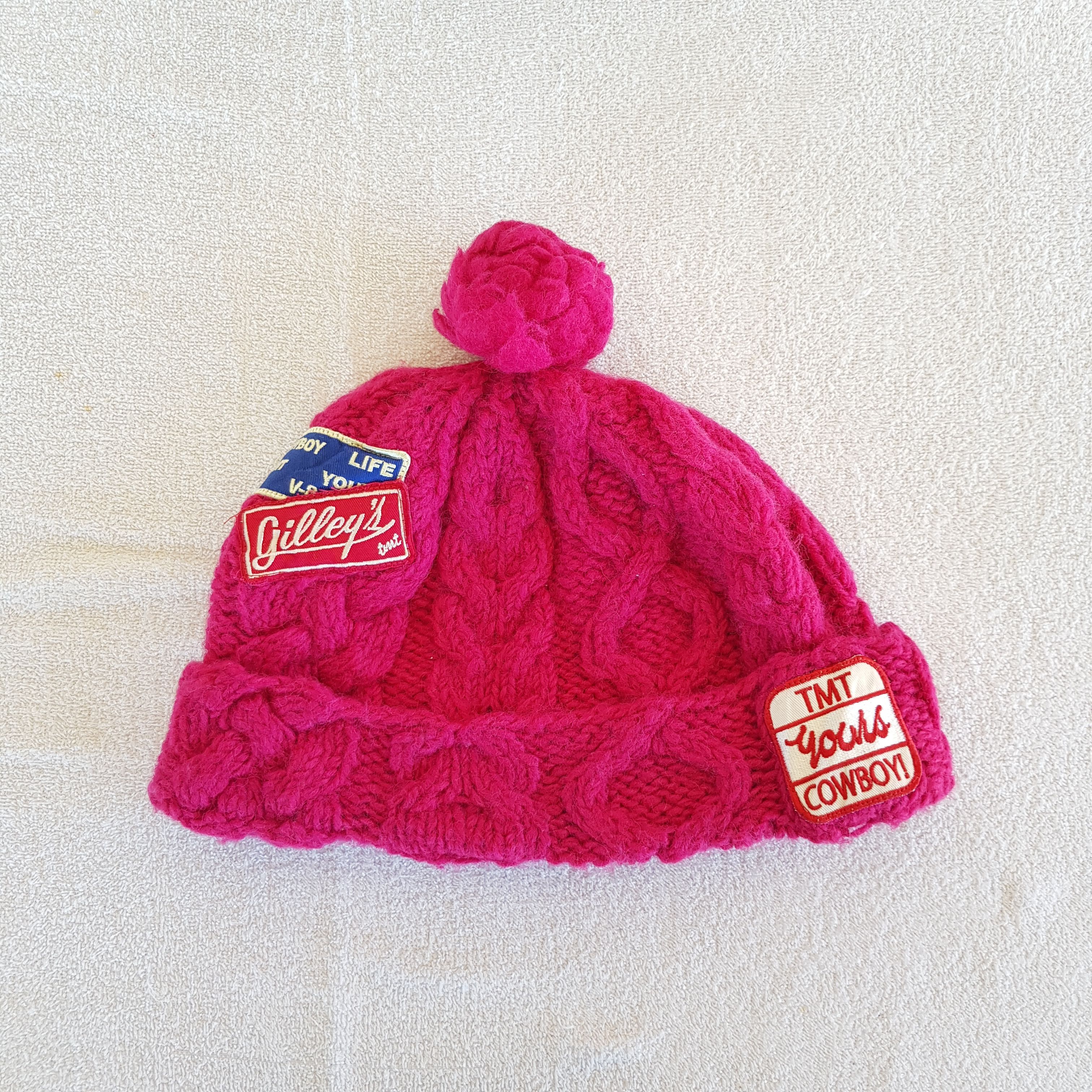 Japanese Brand × Vintage TMT Japan Beanie Knitted Snow Cap Japanese Brand Hats Size ONE SIZE - 5 Thumbnail