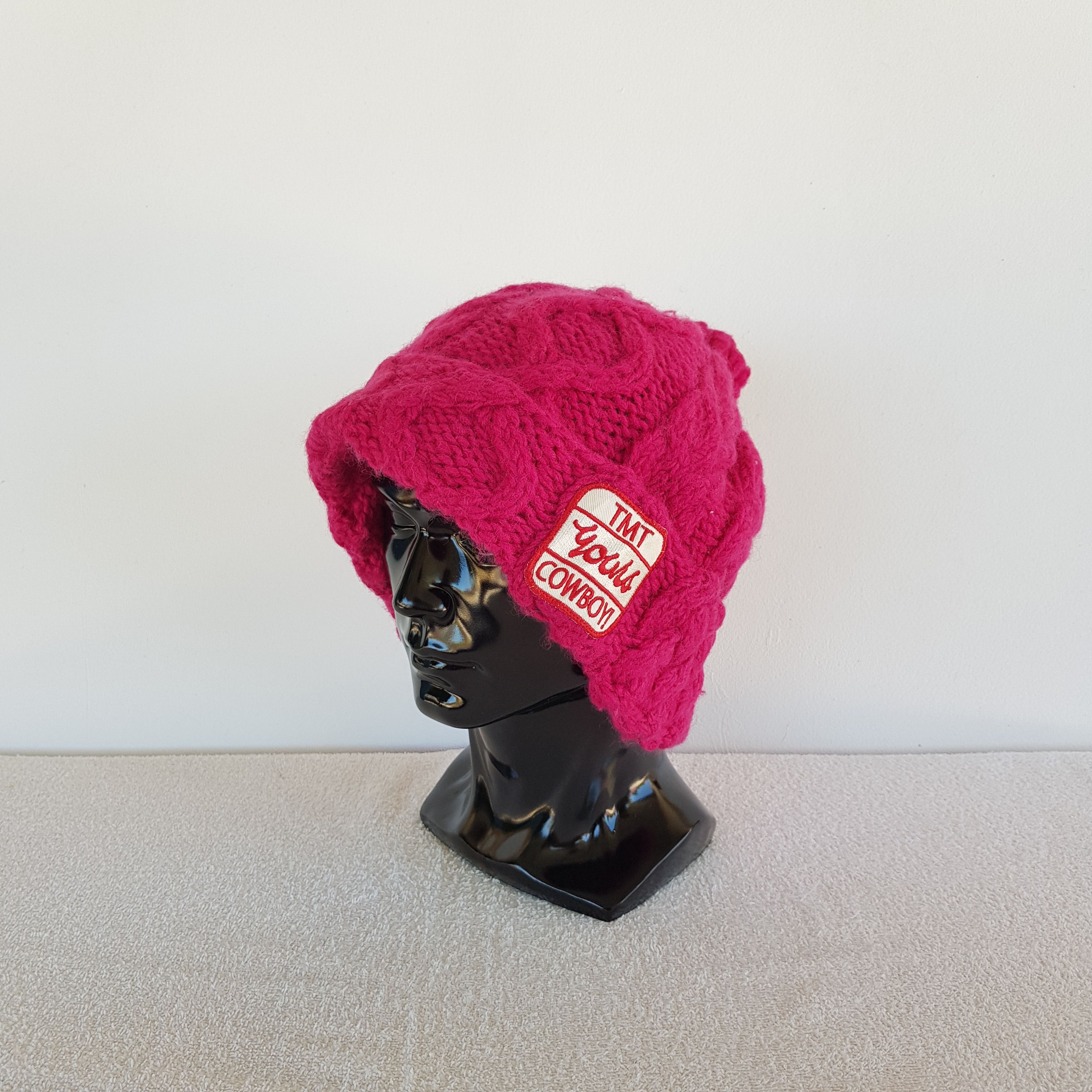 Japanese Brand × Vintage TMT Japan Beanie Knitted Snow Cap Japanese Brand Hats Size ONE SIZE - 1 Thumbnail