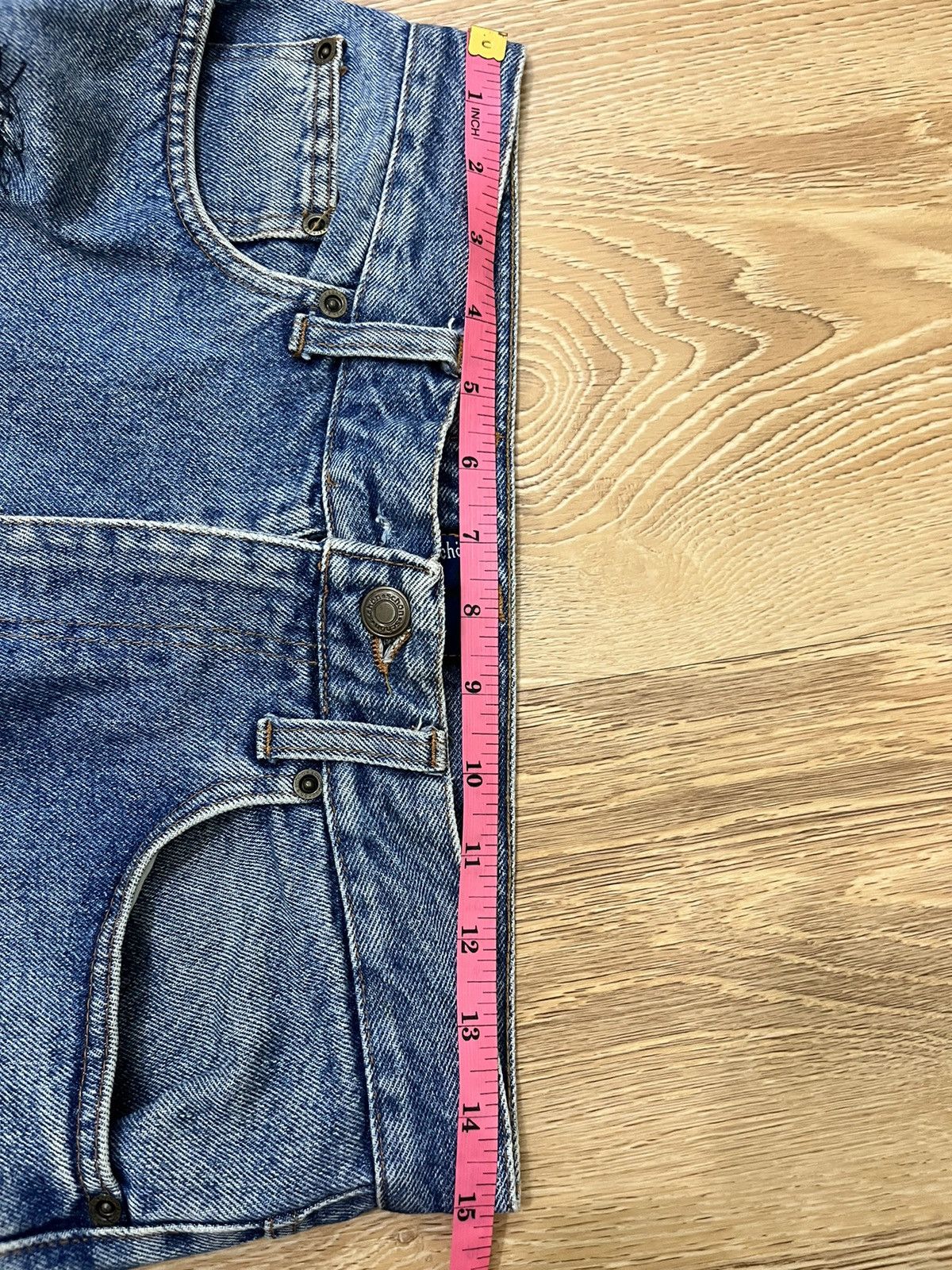 Japanese Brand × Vintage ⭐️ Painted Staring Design Denim💥 Schon Jeans Denim Size US 30 / EU 46 - 11 Thumbnail