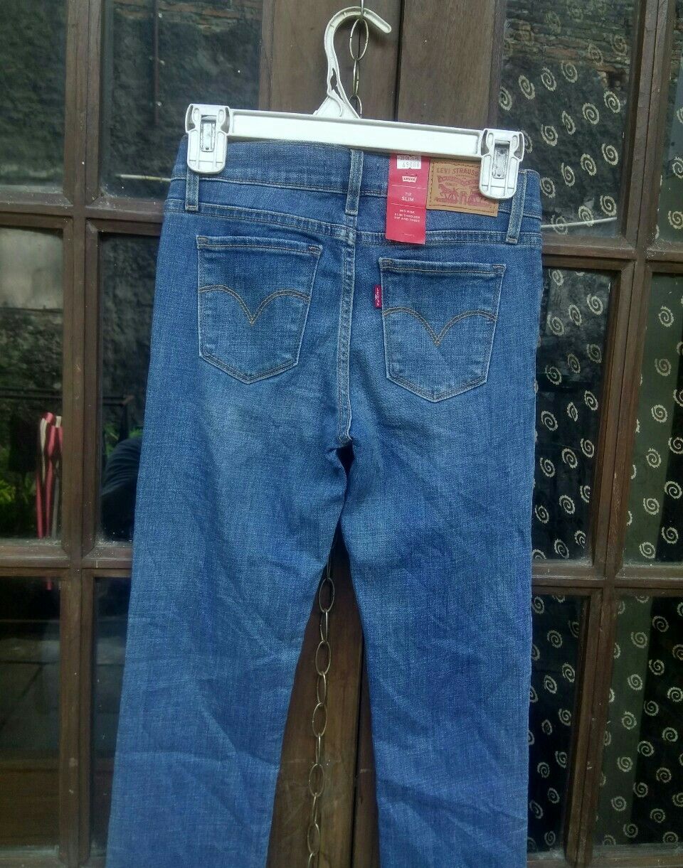 Levi's Womens LEVIS 712 Jeans Denim Slim Size 26 Size 26" / US 2 / IT 38 - 2 Thumbnail