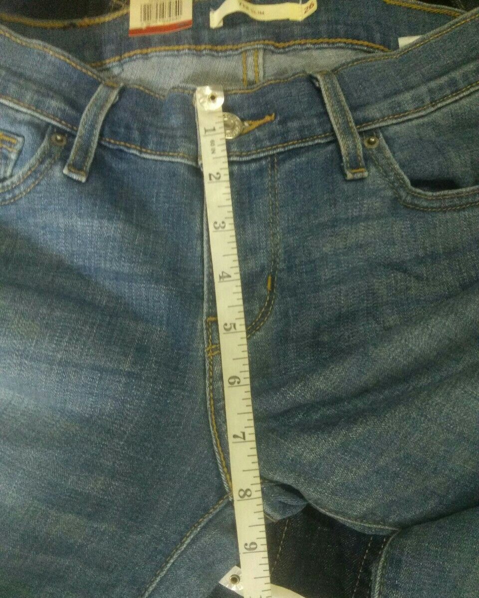Levi's Womens LEVIS 712 Jeans Denim Slim Size 26 Size 26" / US 2 / IT 38 - 9 Thumbnail