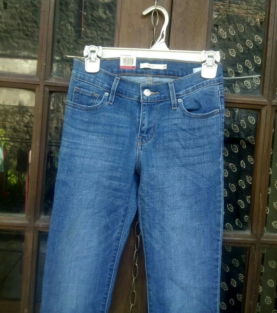 Levi's Womens LEVIS 712 Jeans Denim Slim Size 26 Size 26" / US 2 / IT 38 - 5 Thumbnail