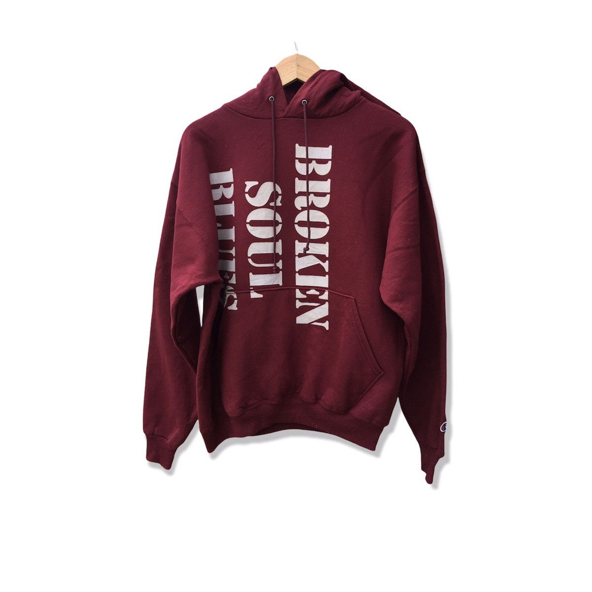 Champion × Vintage Vintage broken soul blues meroon streetwear Size US L / EU 52-54 / 3 - 1 Thumbnail
