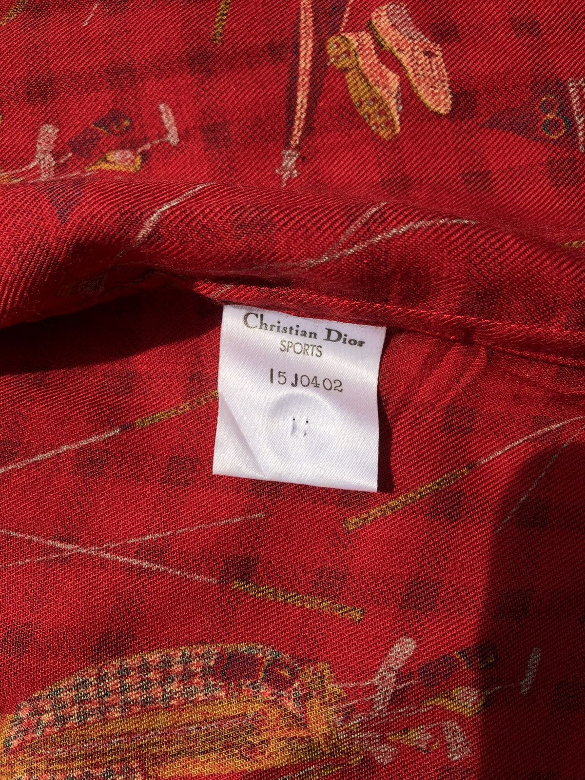 Christian Dior Monsieur × Vintage Vintage Christian Dior sports full print Size L / US 10 / IT 46 - 7 Thumbnail