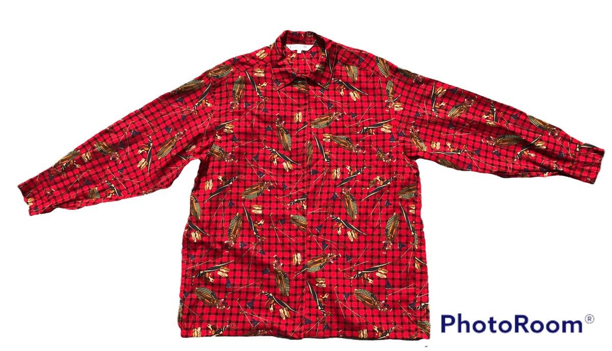 Christian Dior Monsieur × Vintage Vintage Christian Dior sports full print Size L / US 10 / IT 46 - 1 Thumbnail