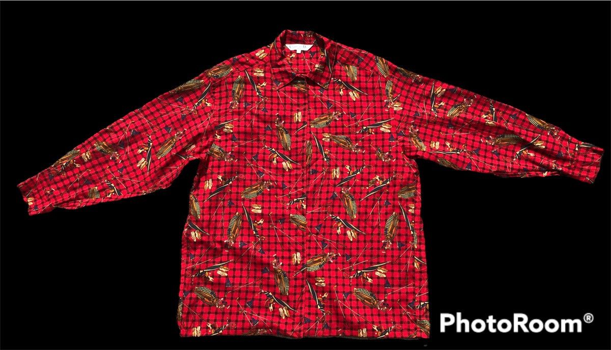 Christian Dior Monsieur × Vintage Vintage Christian Dior sports full print Size L / US 10 / IT 46 - 2 Thumbnail