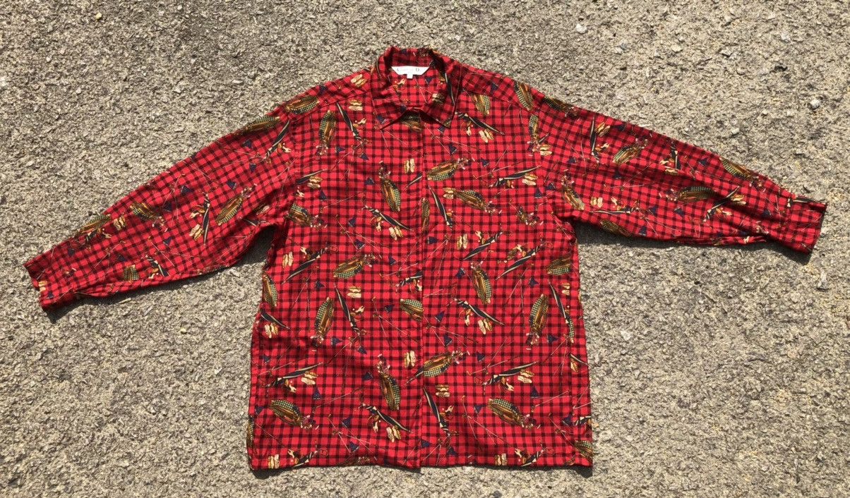 Christian Dior Monsieur × Vintage Vintage Christian Dior sports full print Size L / US 10 / IT 46 - 3 Thumbnail