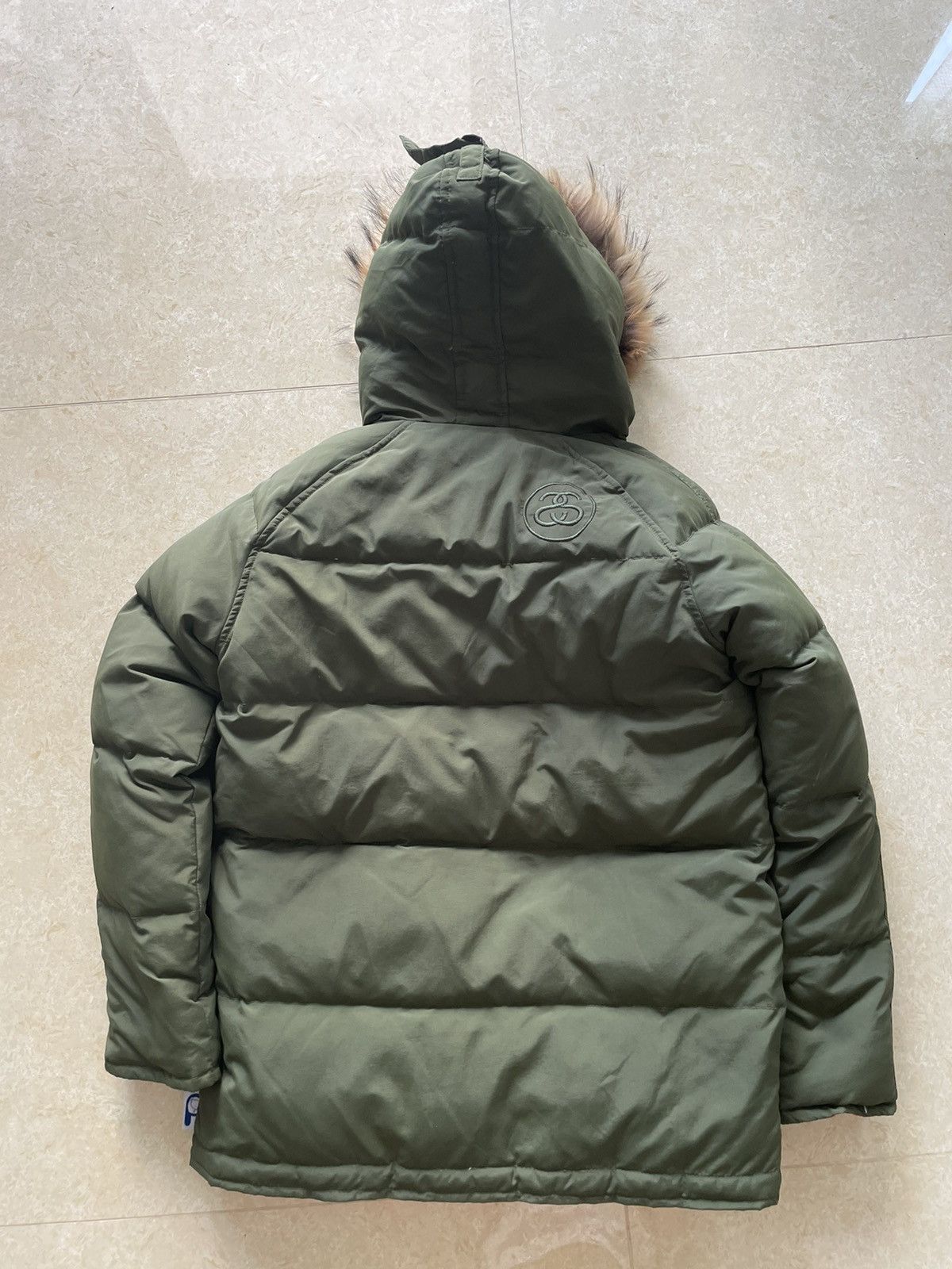 Stussy Stussy Micro Ripstop Down Parka Phantom Black | Grailed