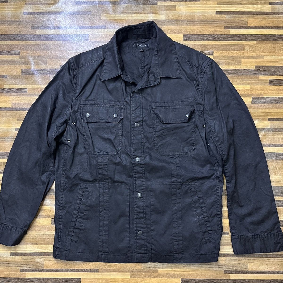 DKNY DKNY Buttons Up Pocket Shirts Italian Designer Size US L / EU 52-54 / 3 - 16 Thumbnail