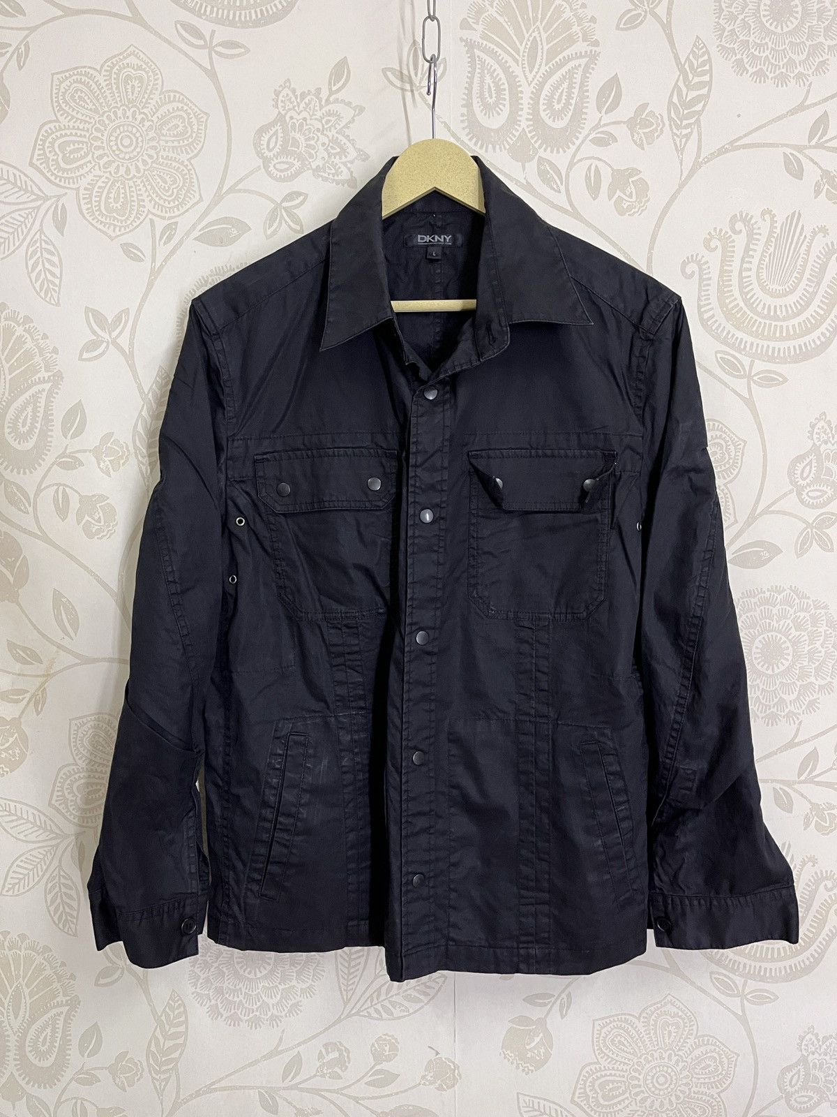 DKNY DKNY Buttons Up Pocket Shirts Italian Designer Size US L / EU 52-54 / 3 - 17 Thumbnail