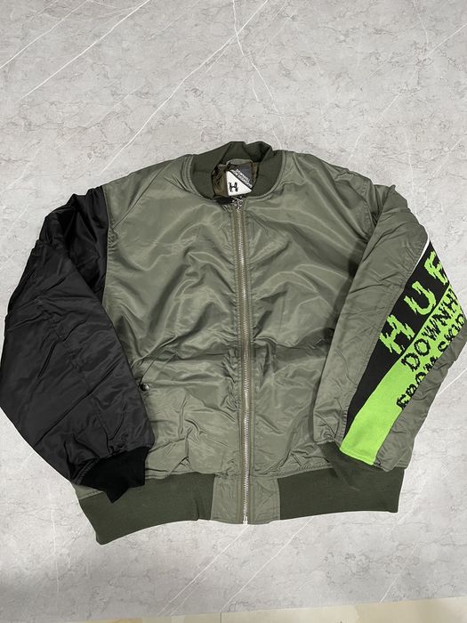 Huf Huf x United arrows sons downhill ma1 jacket xl | Grailed