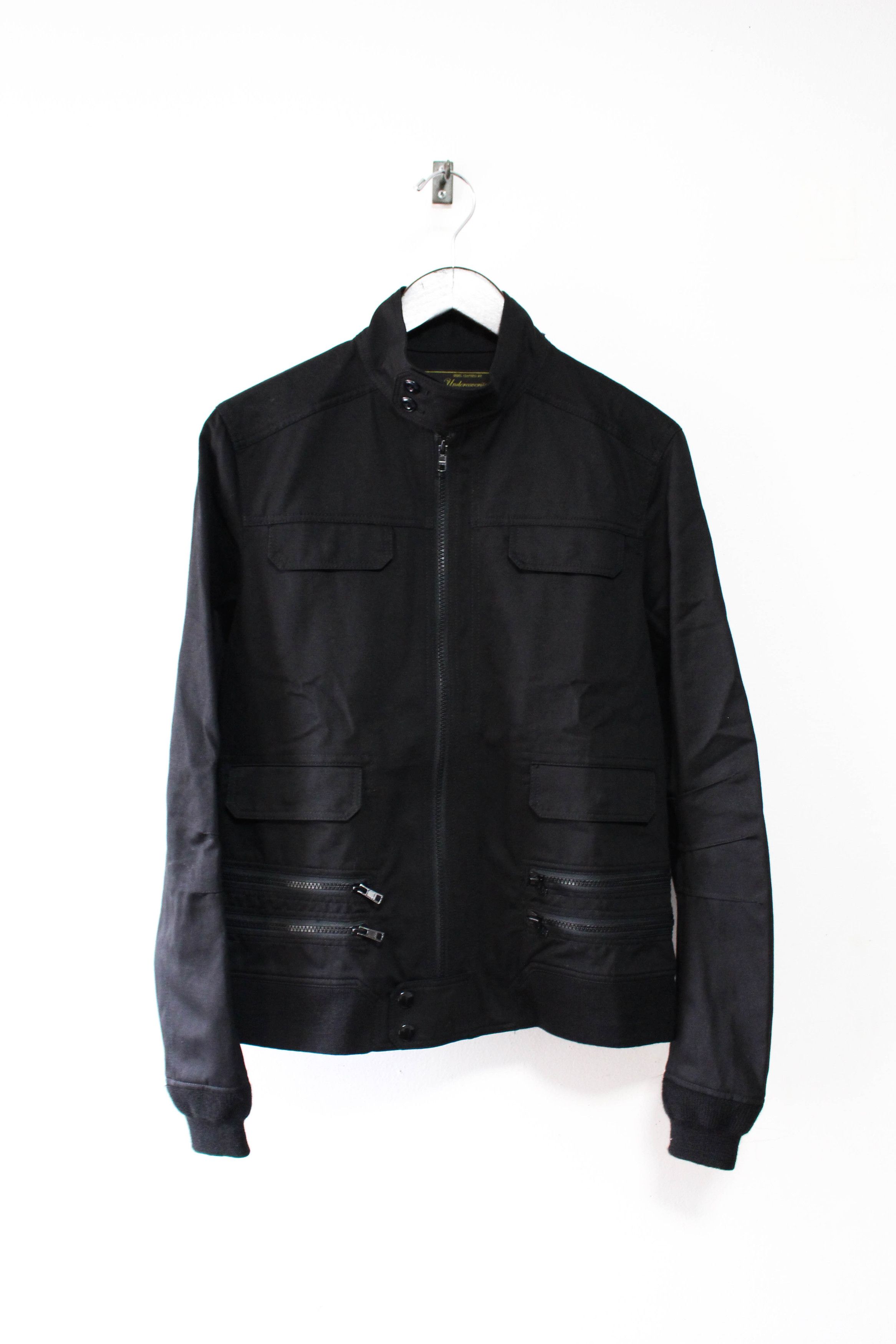 Undercover SS11 Undercover Underman Military Cargo Zipper Jacket