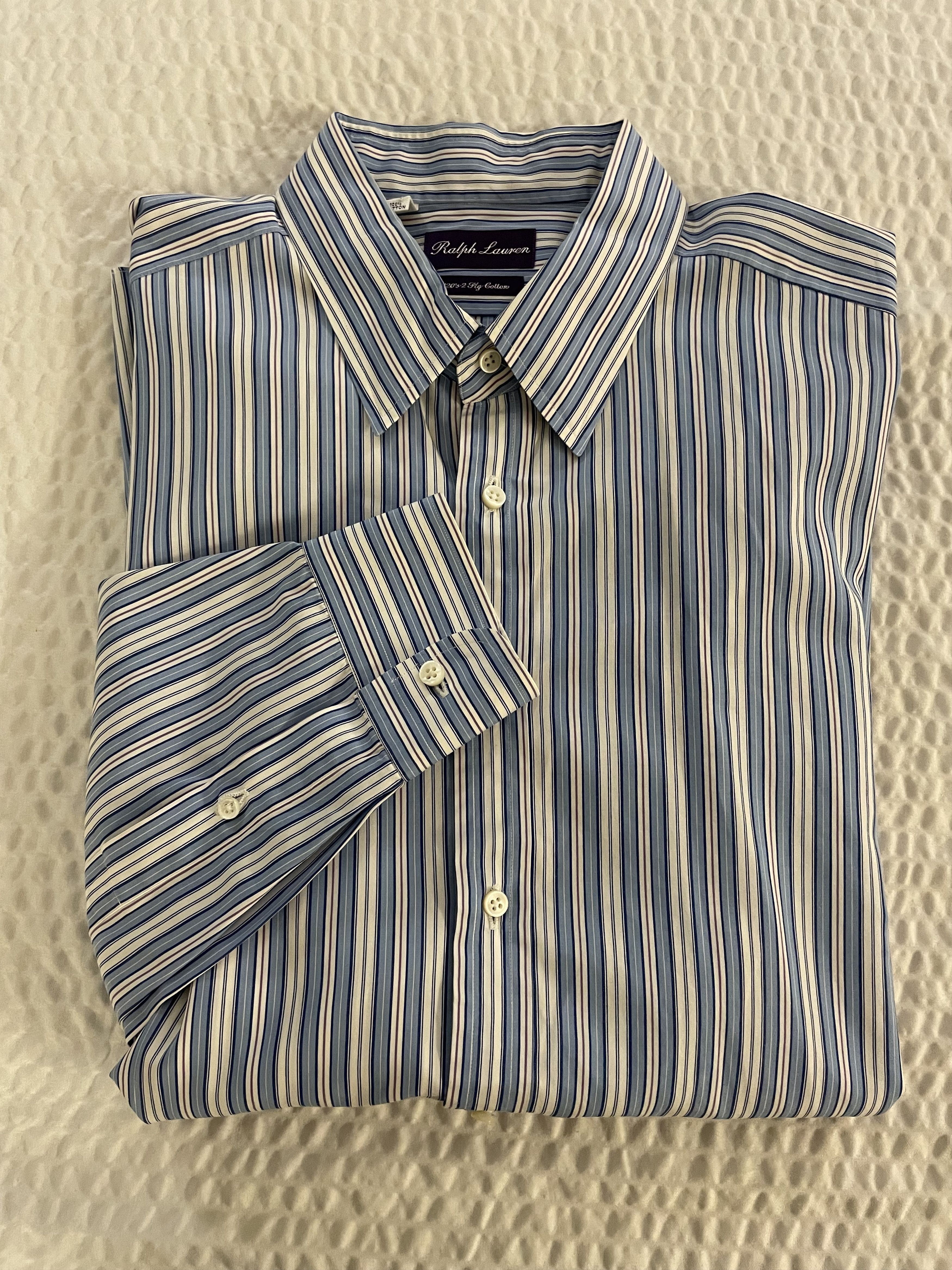 Ralph Lauren Purple Label Straight Collar Sport Shirt in Shirting ...