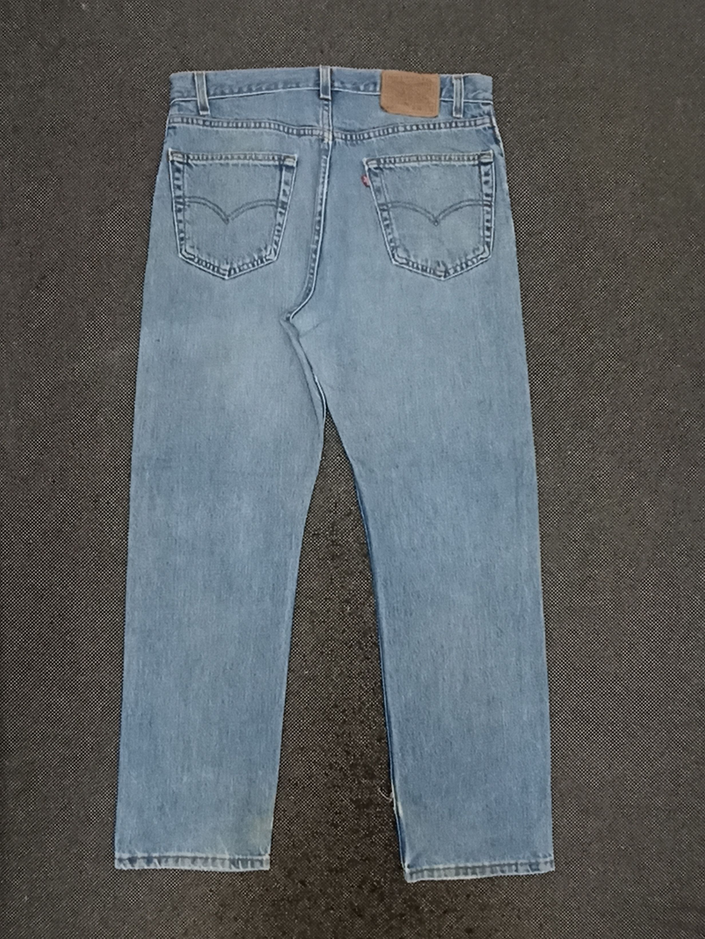 Jean × Levi's × Vintage VINTAGE LEVIS 505 BLUE WASH JEANS -J326 Size US 36 / EU 52 - 2 Thumbnail