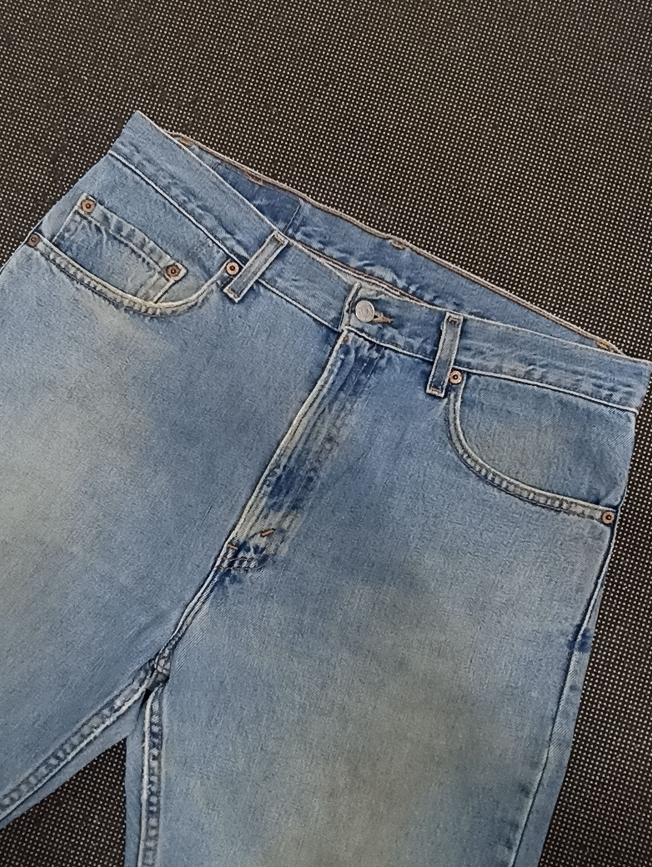 Jean × Levi's × Vintage VINTAGE LEVIS 505 BLUE WASH JEANS -J326 Size US 36 / EU 52 - 7 Thumbnail