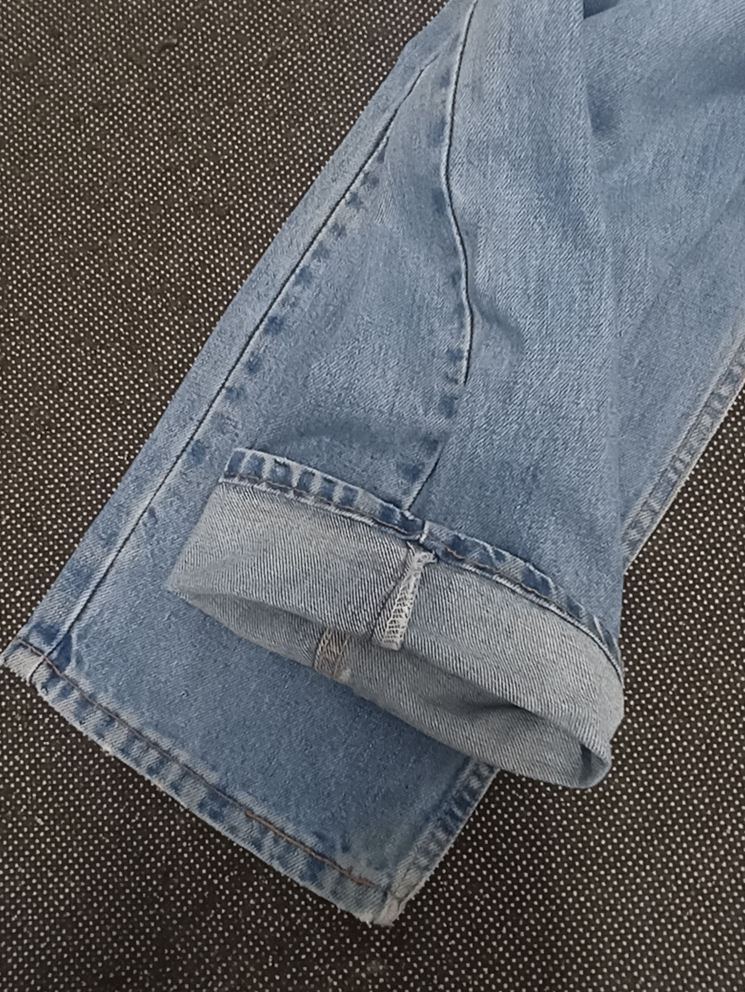 Jean × Levi's × Vintage VINTAGE LEVIS 505 BLUE WASH JEANS -J326 Size US 36 / EU 52 - 6 Thumbnail