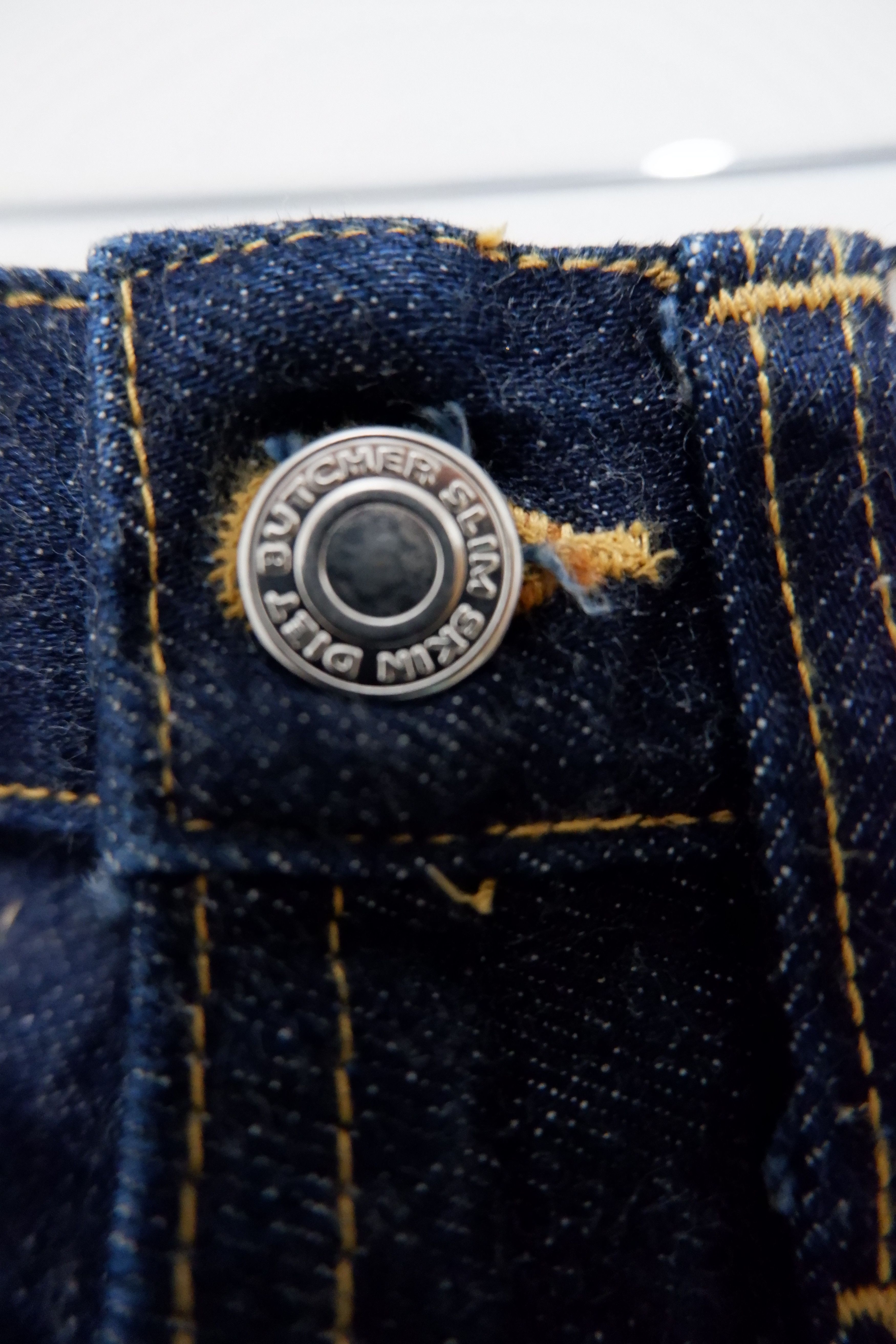 Diet Butcher Slim Skin Vintage Diet Butcher Slim Skin Front Back Selvedge Denim Size US 28 / EU 44 - 8 Thumbnail