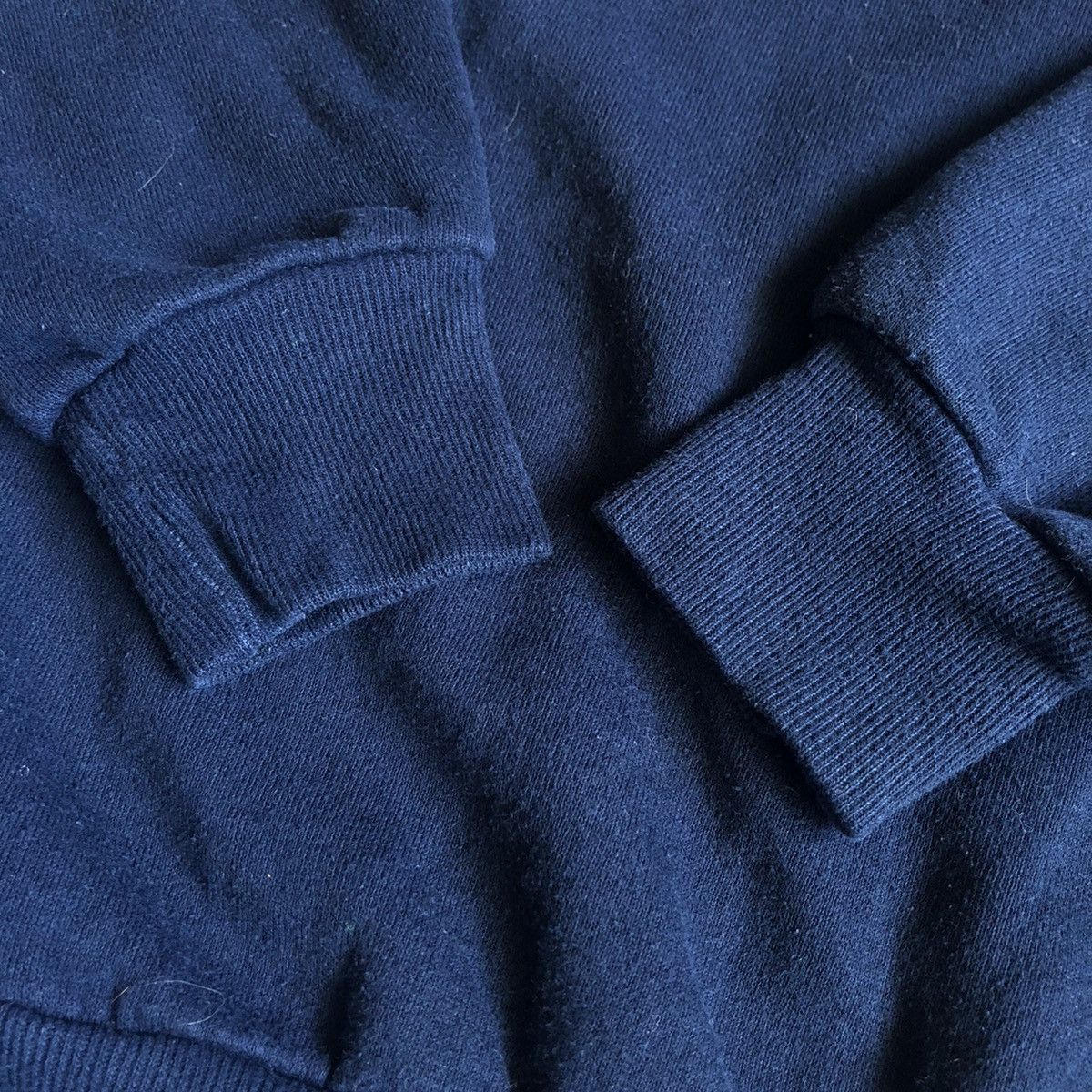 Jerzees Vintage 1990s Jerzees Russell Athletic Navy Blank Crewneck Size US M / EU 48-50 / 2 - 4 Thumbnail
