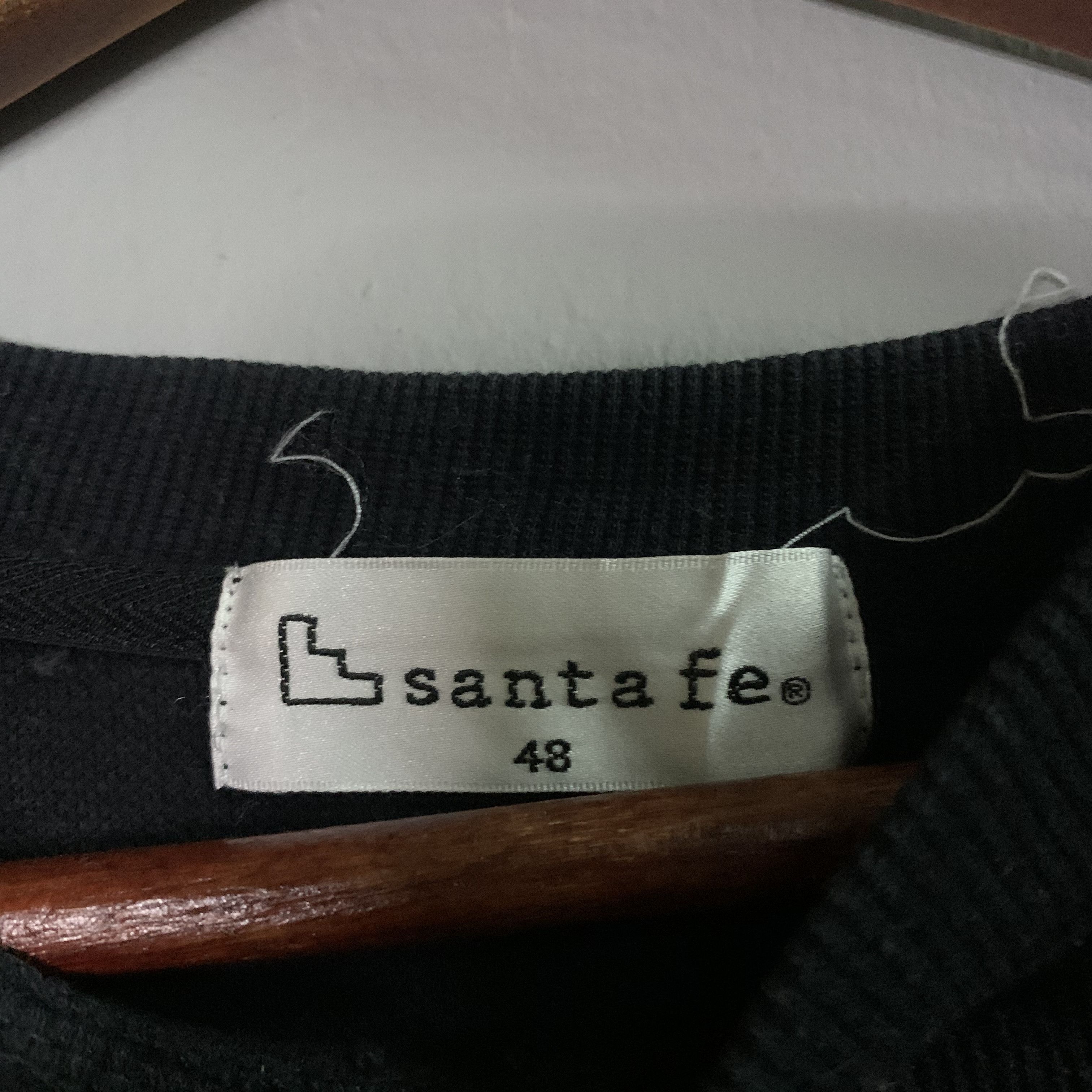 Japanese Brand Vintage Santa Fe Embroidery Crewneck Sweater Sweatshirt Size US M / EU 48-50 / 2 - 5 Thumbnail
