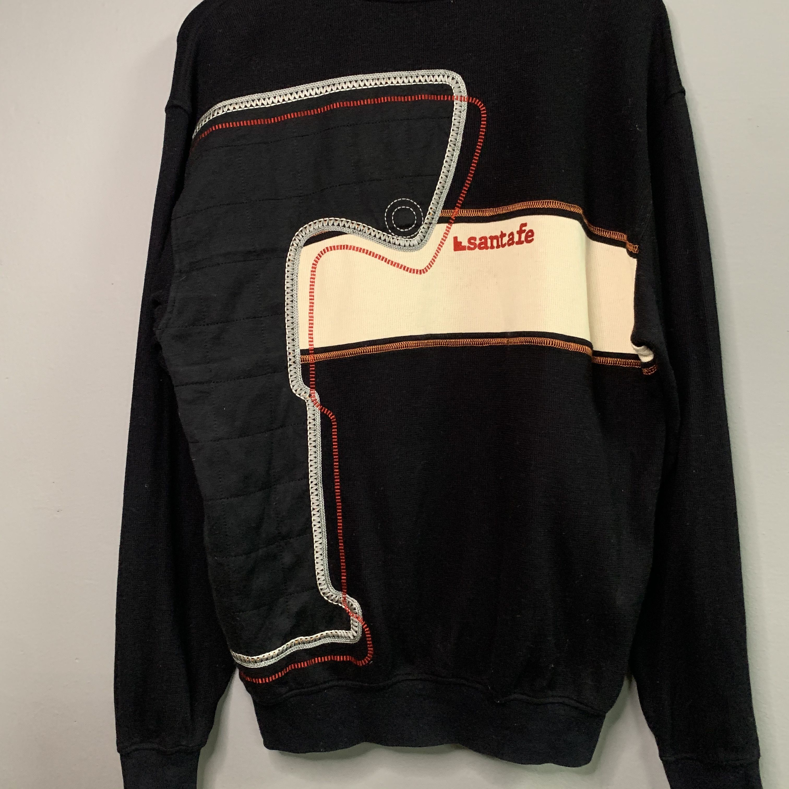 Japanese Brand Vintage Santa Fe Embroidery Crewneck Sweater Sweatshirt Size US M / EU 48-50 / 2 - 7 Thumbnail
