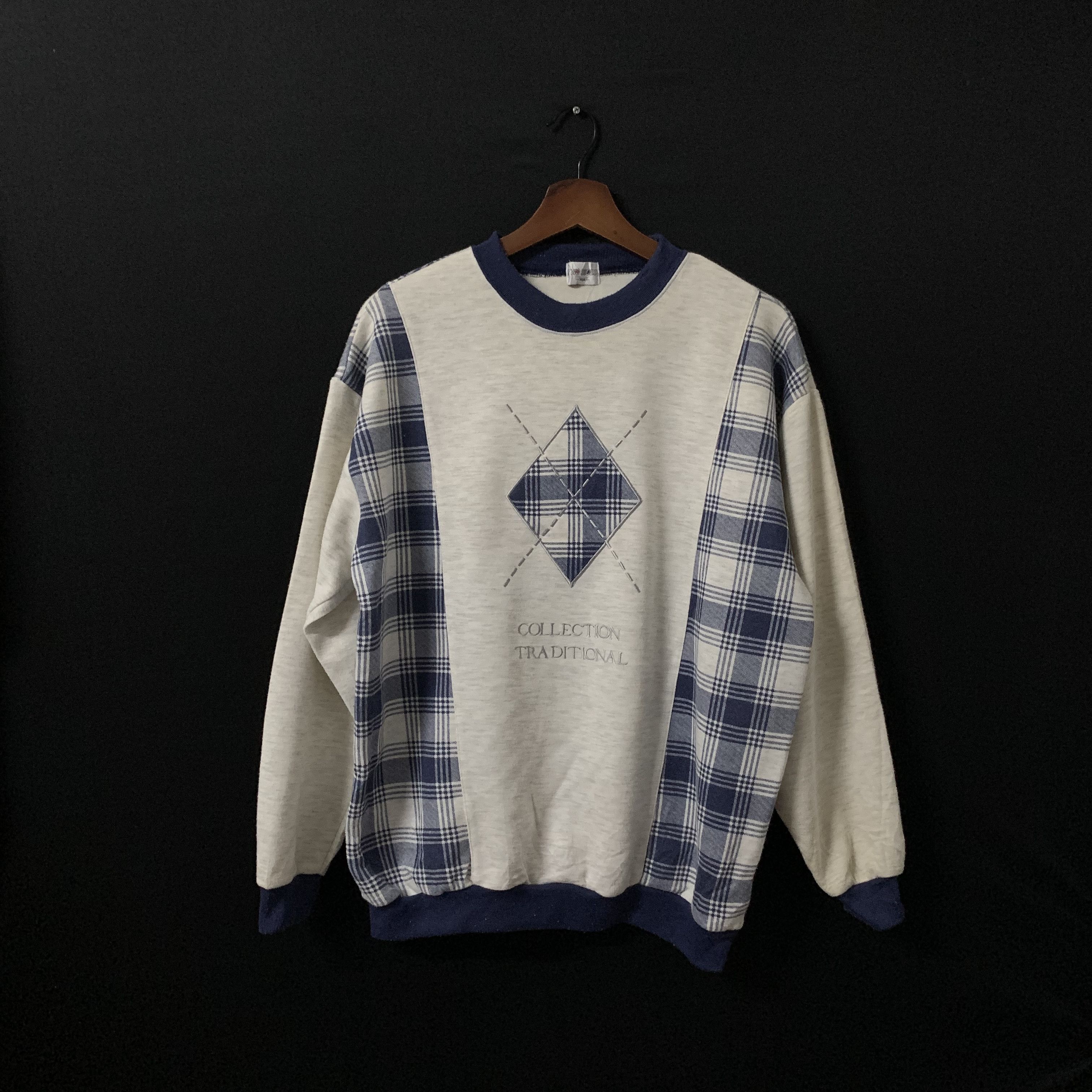 Japanese Brand Two Sides Brand Art Crewneck Sweater Large Size Size US L / EU 52-54 / 3 - 1 Thumbnail