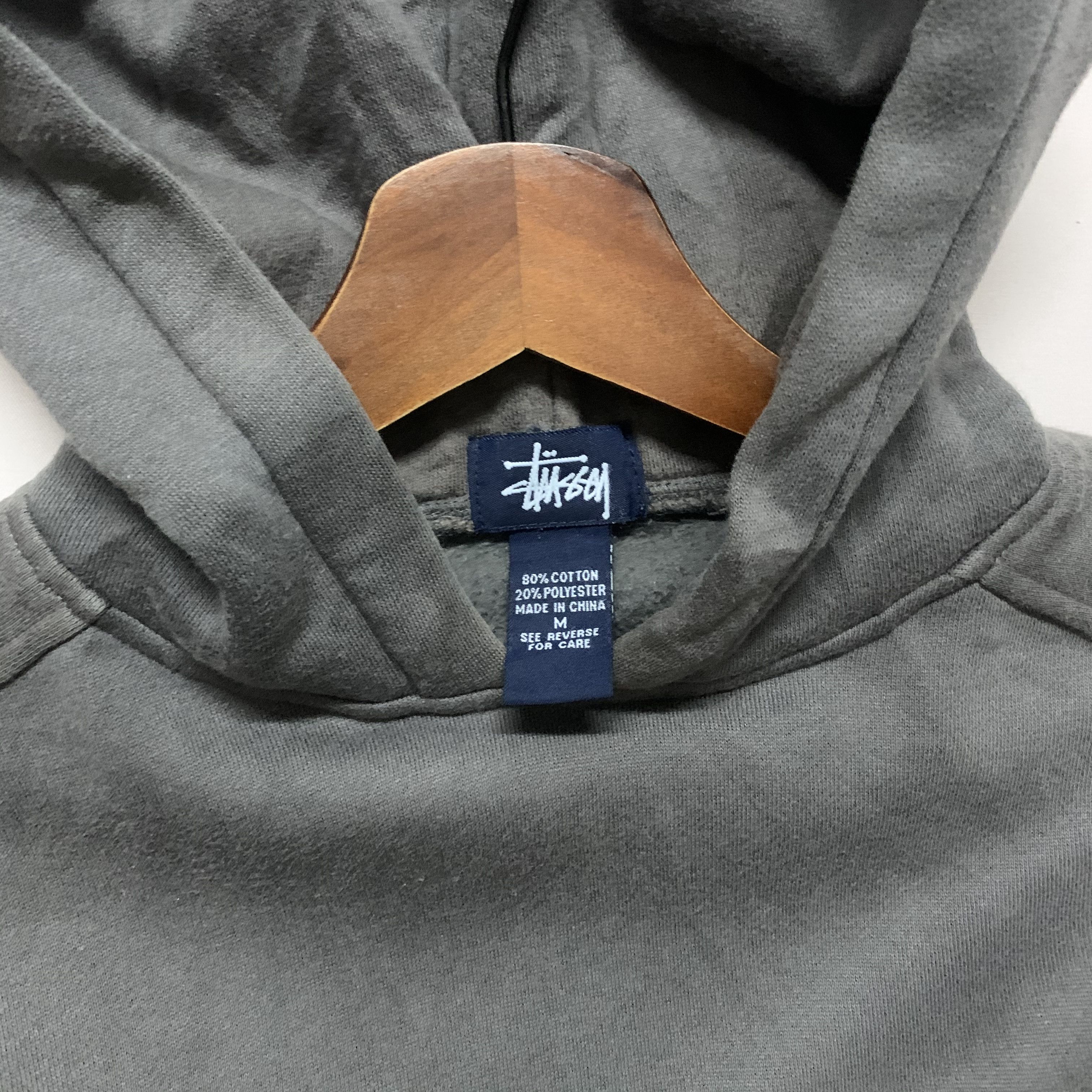 Stussy Vintage Stussy Small Logo Hooded Brand Streetwear Sweater Size US M / EU 48-50 / 2 - 5 Thumbnail
