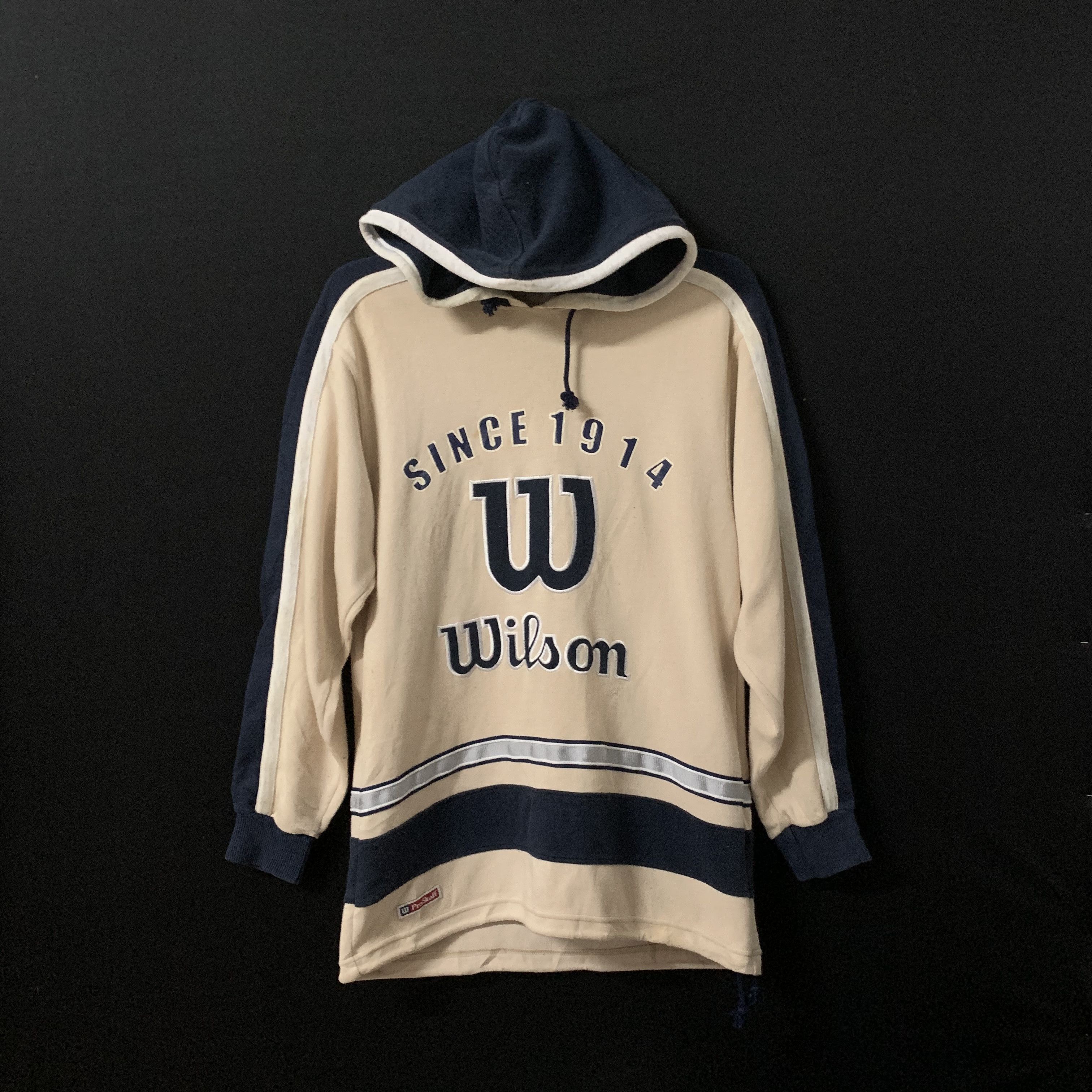 Vintage Vintage Wilson American Sport Big Logo Spell Out Hooded Size US S / EU 44-46 / 1 - 1 Thumbnail