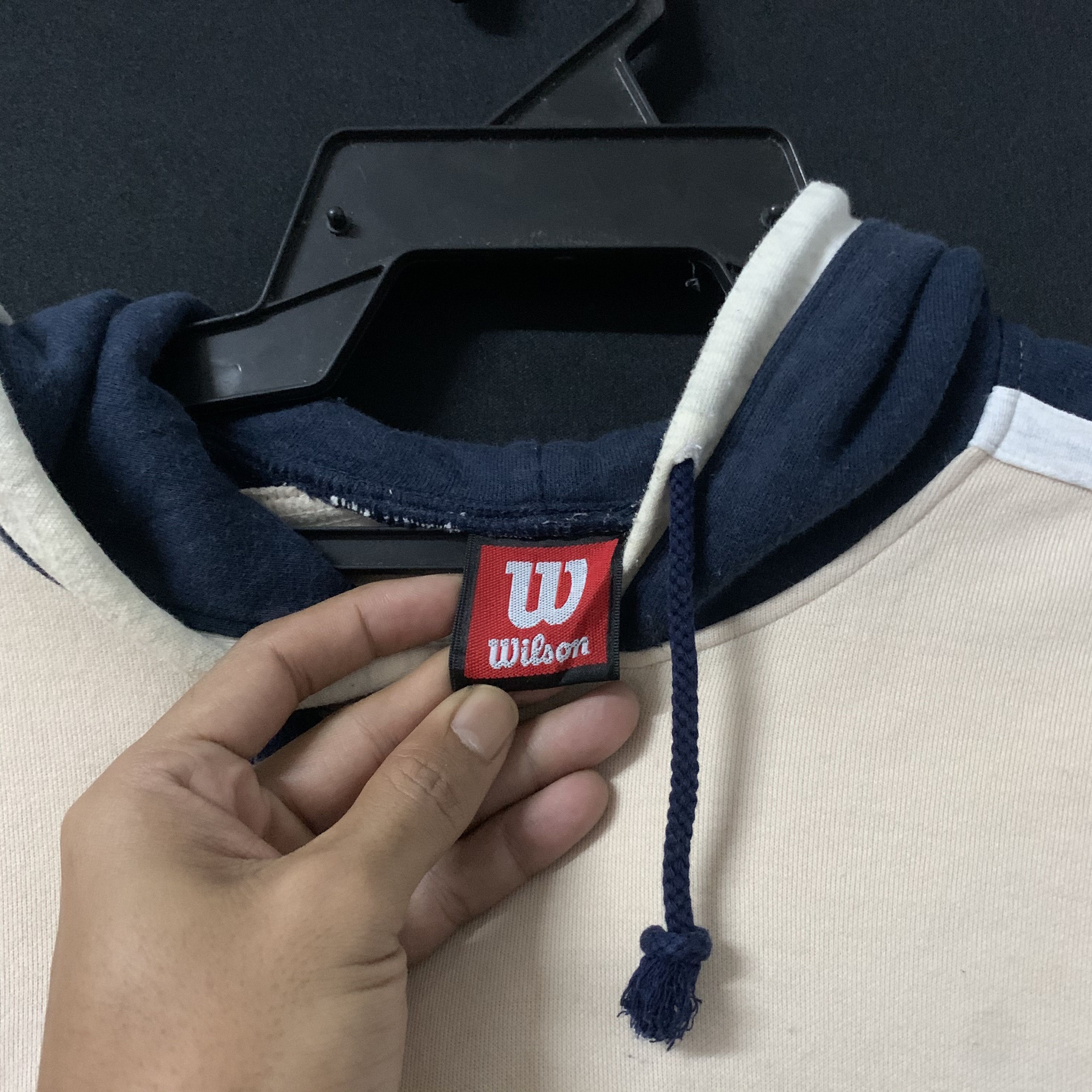 Vintage Vintage Wilson American Sport Big Logo Spell Out Hooded Size US S / EU 44-46 / 1 - 7 Thumbnail
