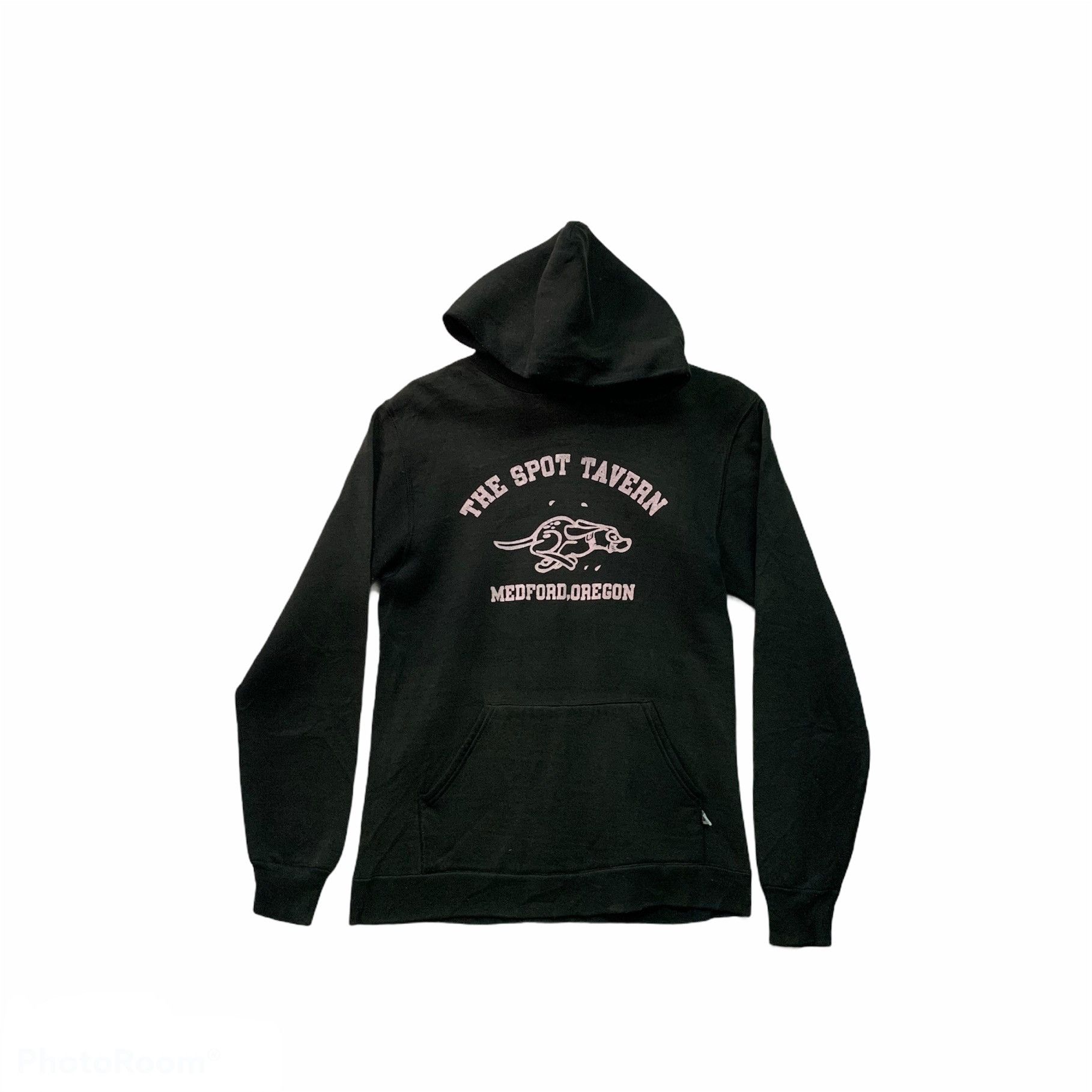 image of Russell Athletic Hooded Sweatshirt Made In Usa in Black, Men's (Size Small)