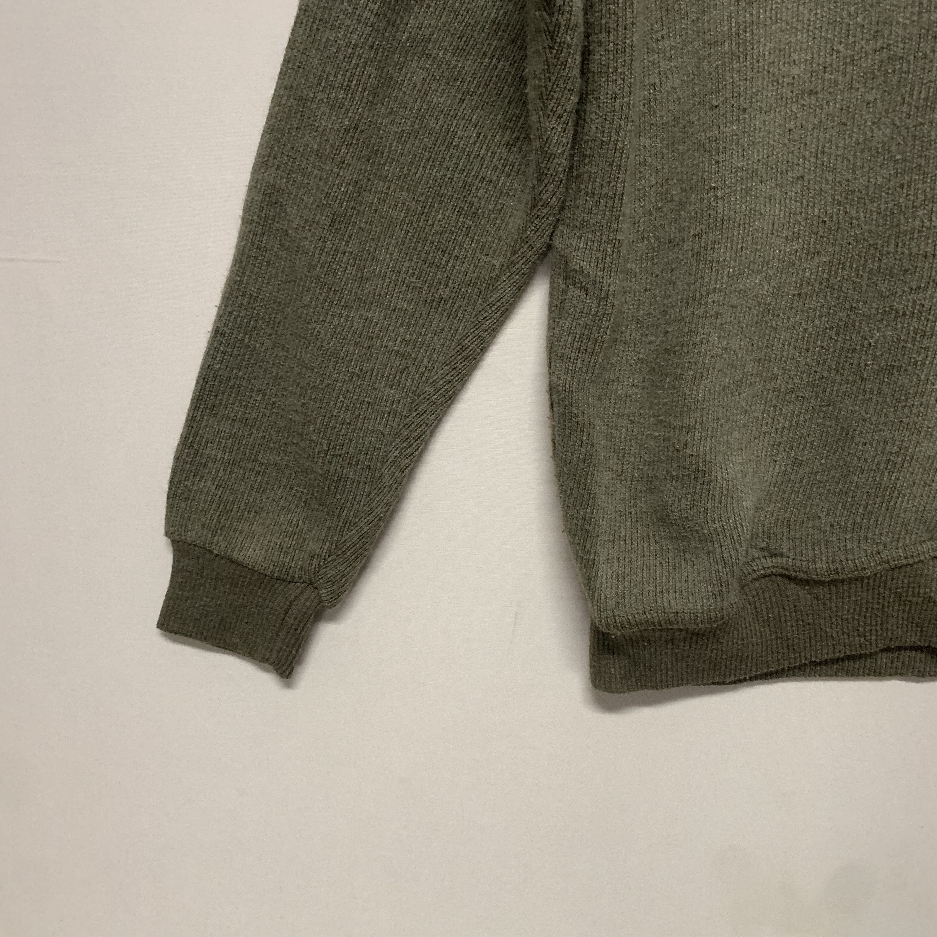 Japanese Brand × Vintage Vintage Macchio Half Zip Sweater Sweatshirt Size US L / EU 52-54 / 3 - 3 Thumbnail
