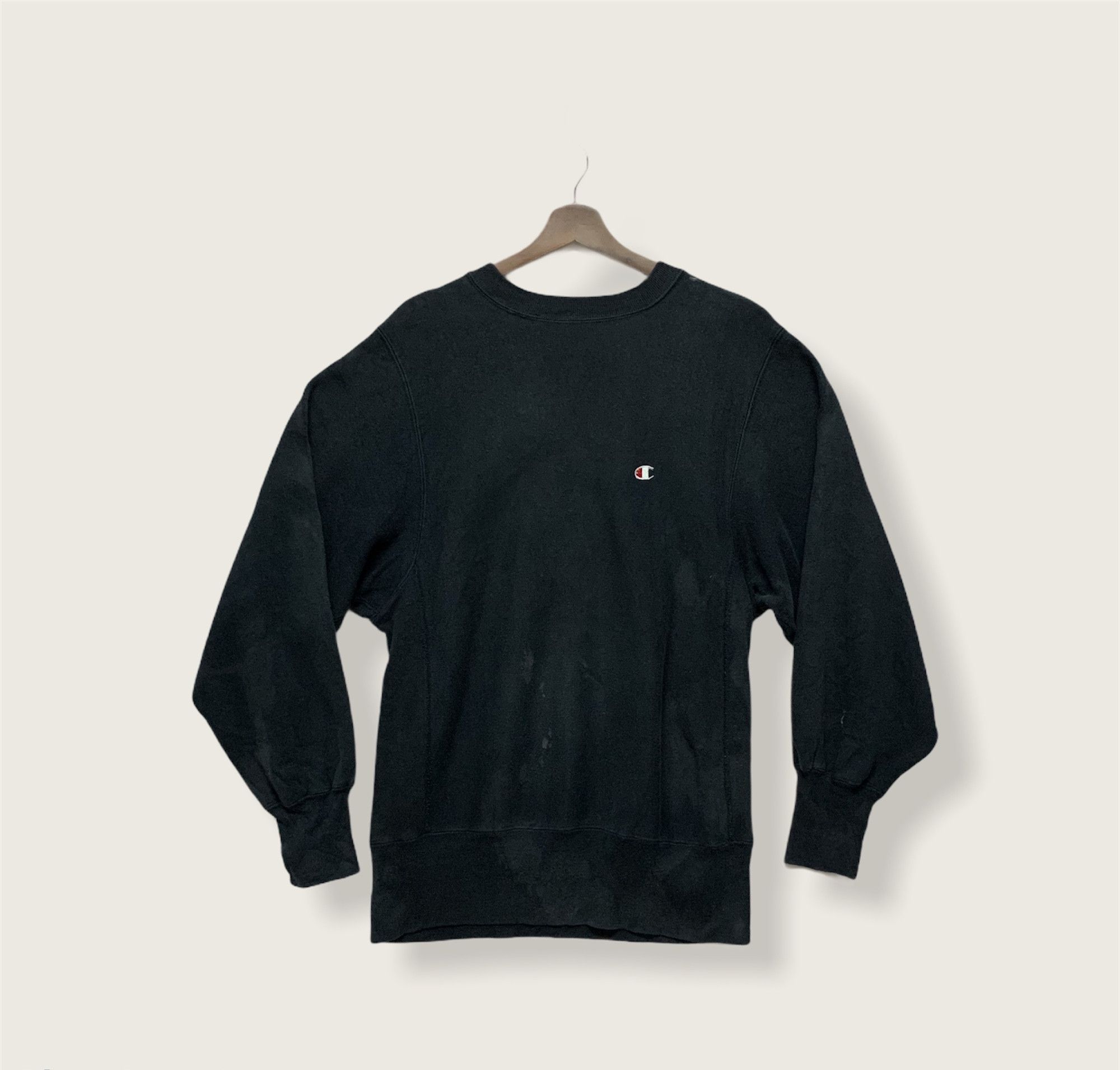 Champion Vintage Champion Brand Small Logo Crewneck Sweater Size US M / EU 48-50 / 2 - 1 Thumbnail