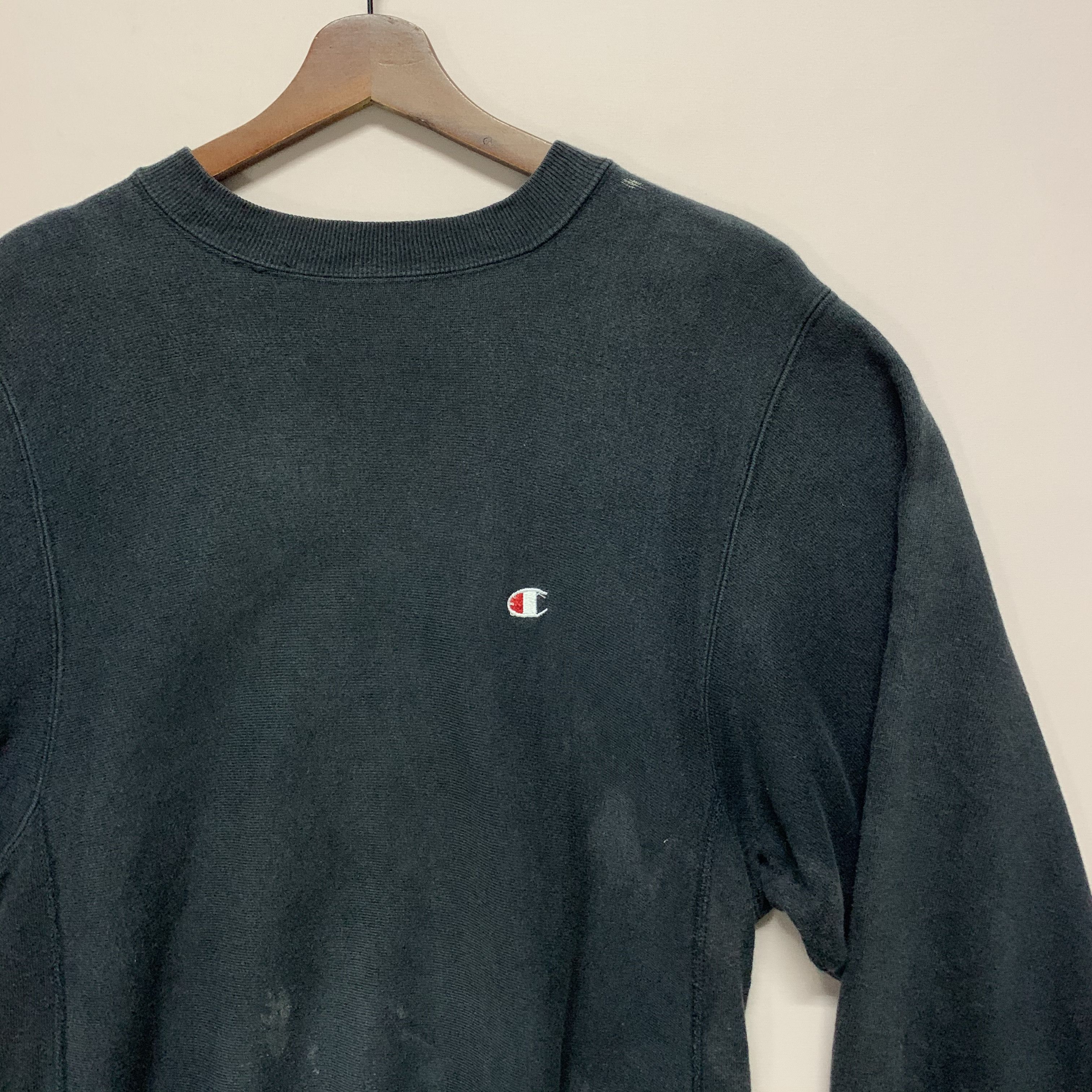 Champion Vintage Champion Brand Small Logo Crewneck Sweater Size US M / EU 48-50 / 2 - 2 Thumbnail