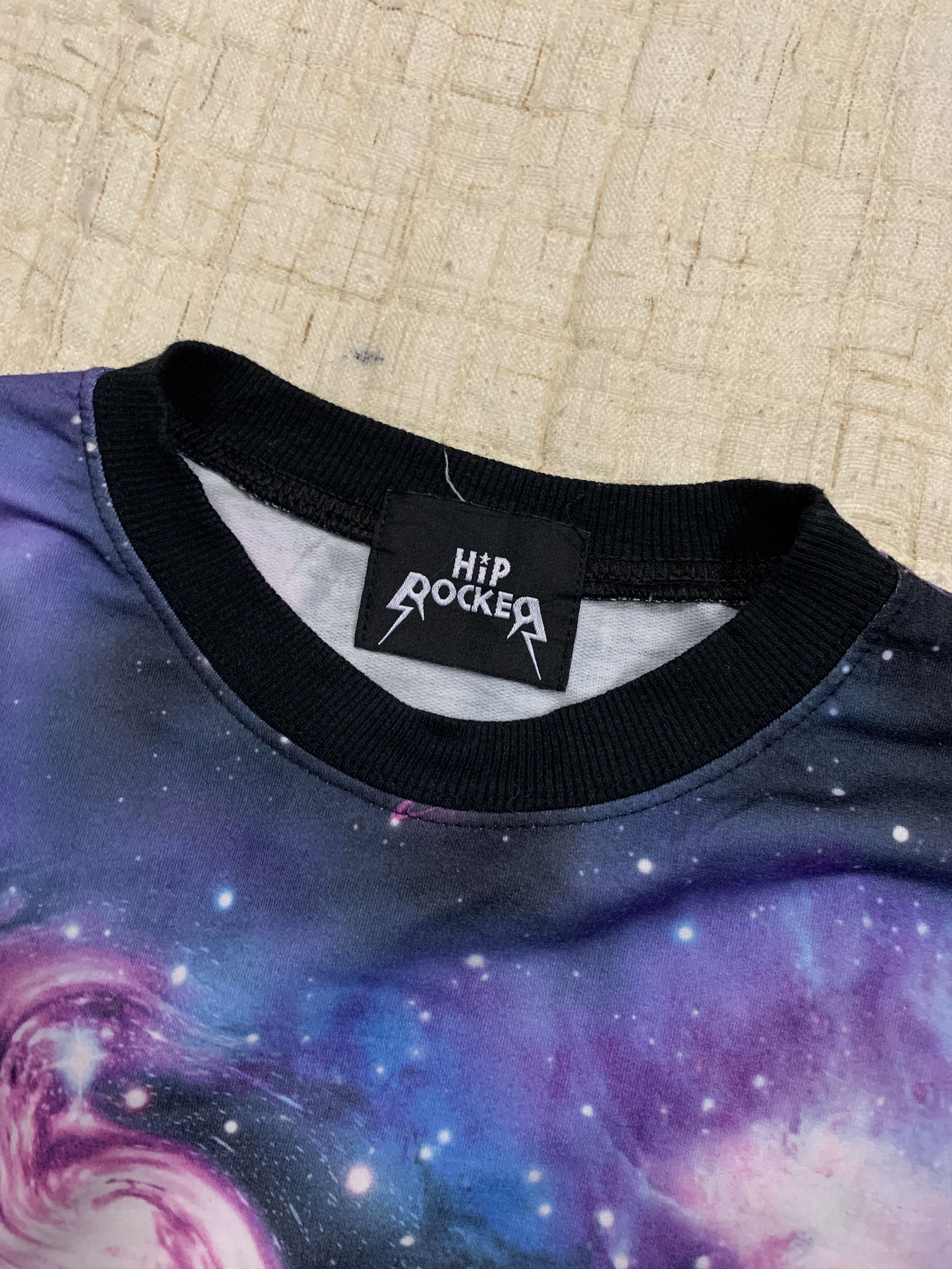 Japanese Brand Hip Rocker Brand All Over Printed Art Crewneck Sweater Size US M / EU 48-50 / 2 - 3 Thumbnail