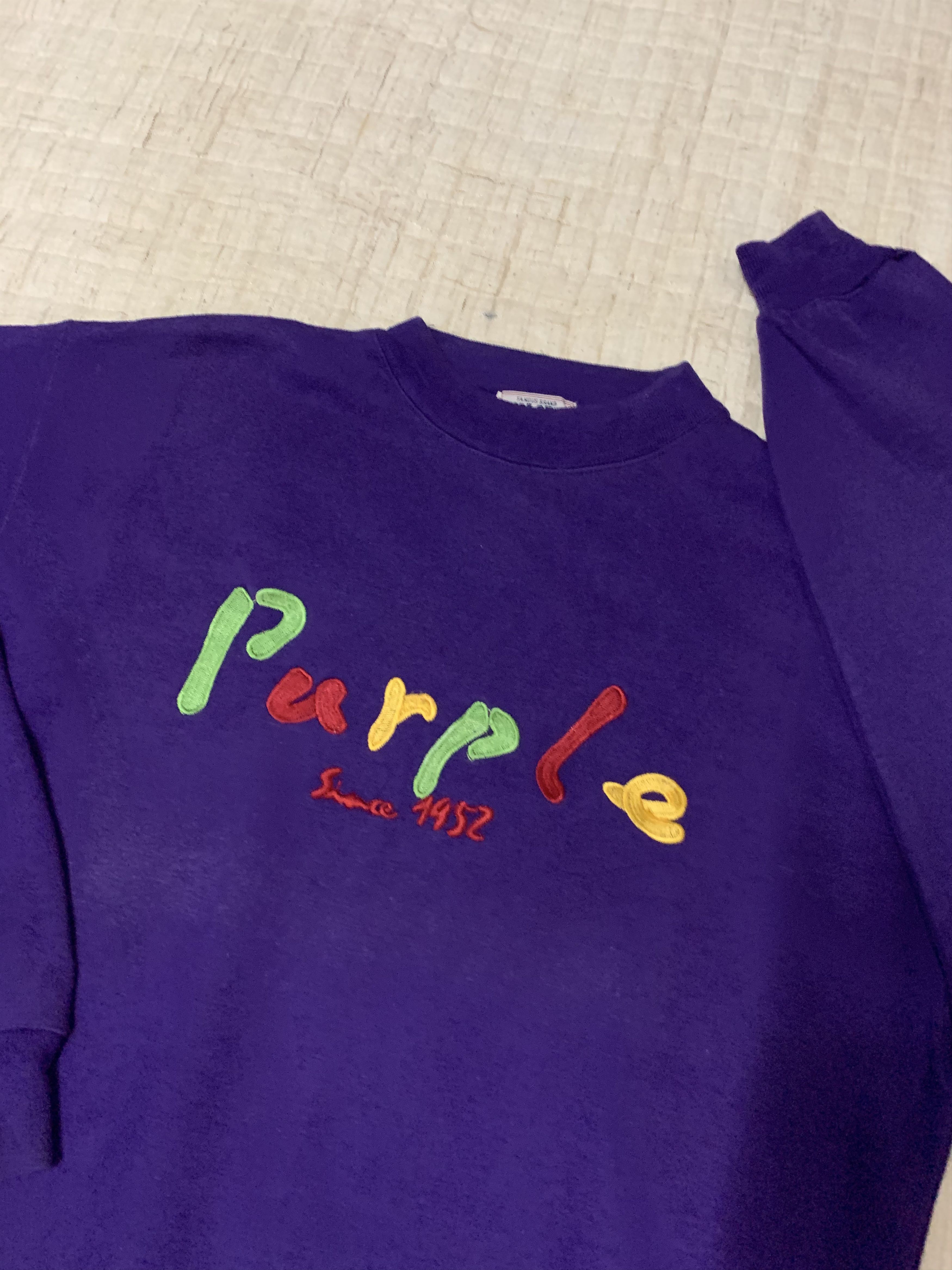 Japanese Brand Famous Brand Yolors Spell Out Crewneck Sweater Size US L / EU 52-54 / 3 - 2 Thumbnail