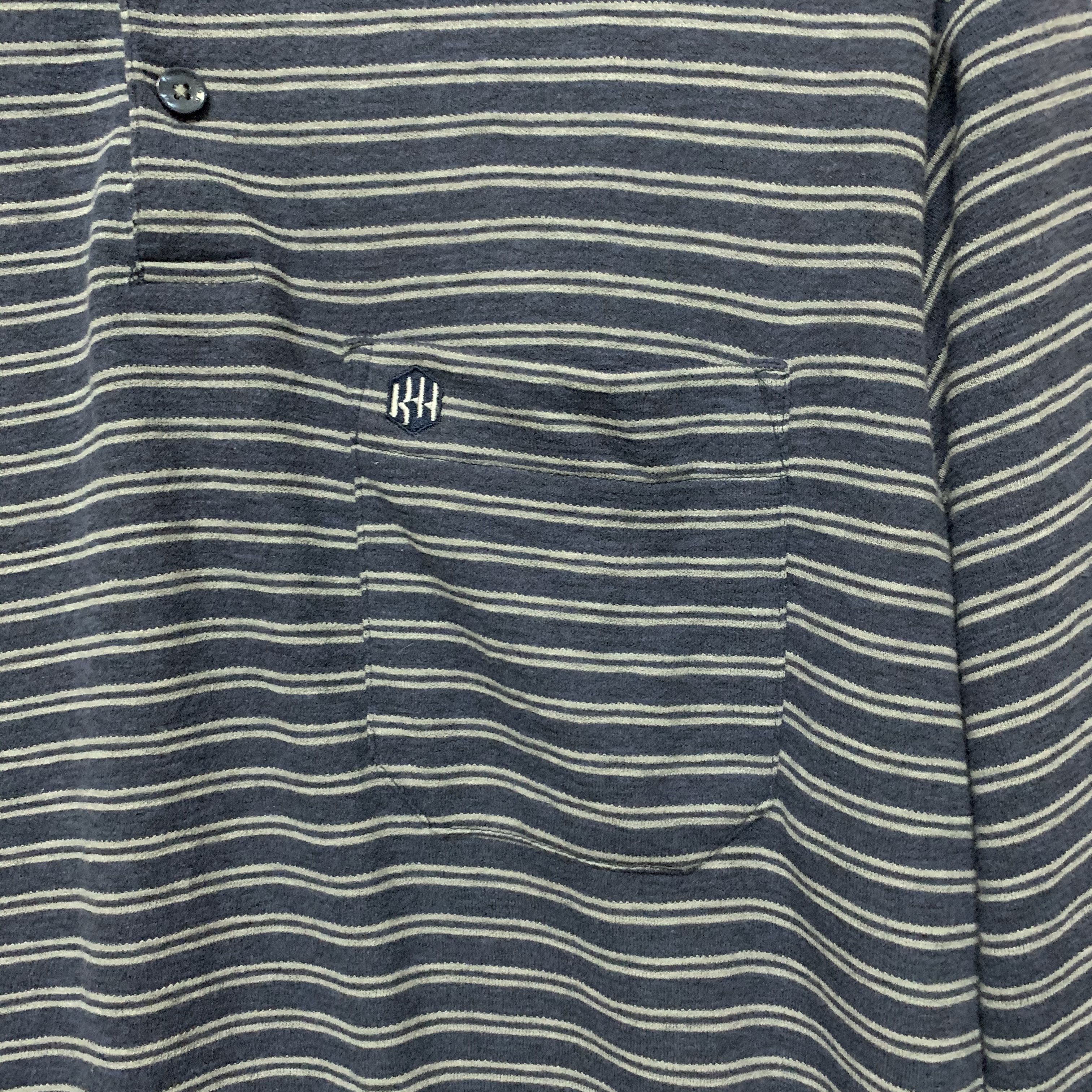 Kansai Yamamoto FLA⚡️H ⚡️ALE 🔥KANSAI YAMAMOTO JAPAN Designer Stripe Sweater Size US M / EU 48-50 / 2 - 3 Thumbnail
