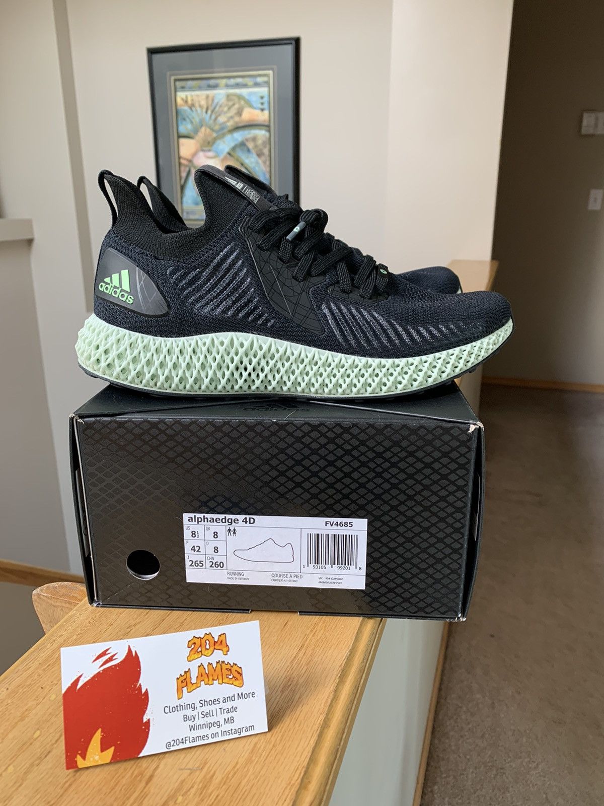 Adidas AlphaEdge 4D Death Star Size US 8.5 / EU 41-42 - 1 Thumbnail