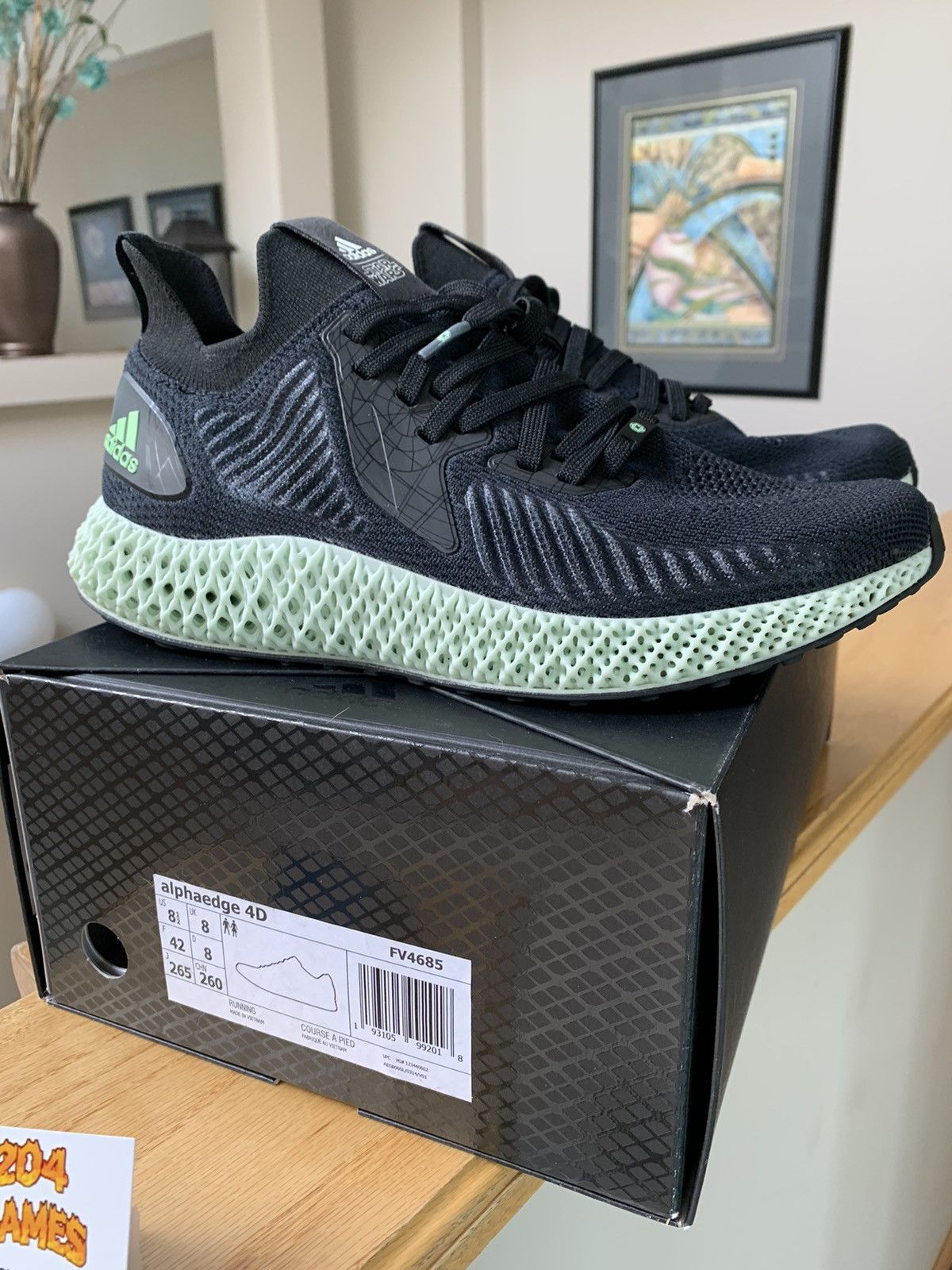 Adidas AlphaEdge 4D Death Star Size US 8.5 / EU 41-42 - 3 Thumbnail