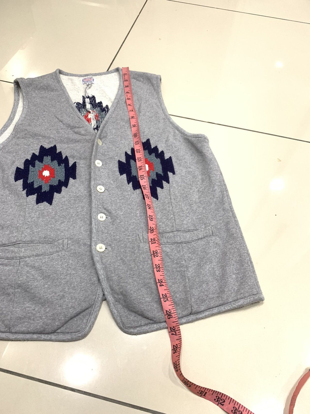 Japanese Brand CHIANG MAI DELUXE GAIJIN EMBROIDERED NAVAJO CHIMAYO VEST Size US L / EU 52-54 / 3 - 3 Thumbnail