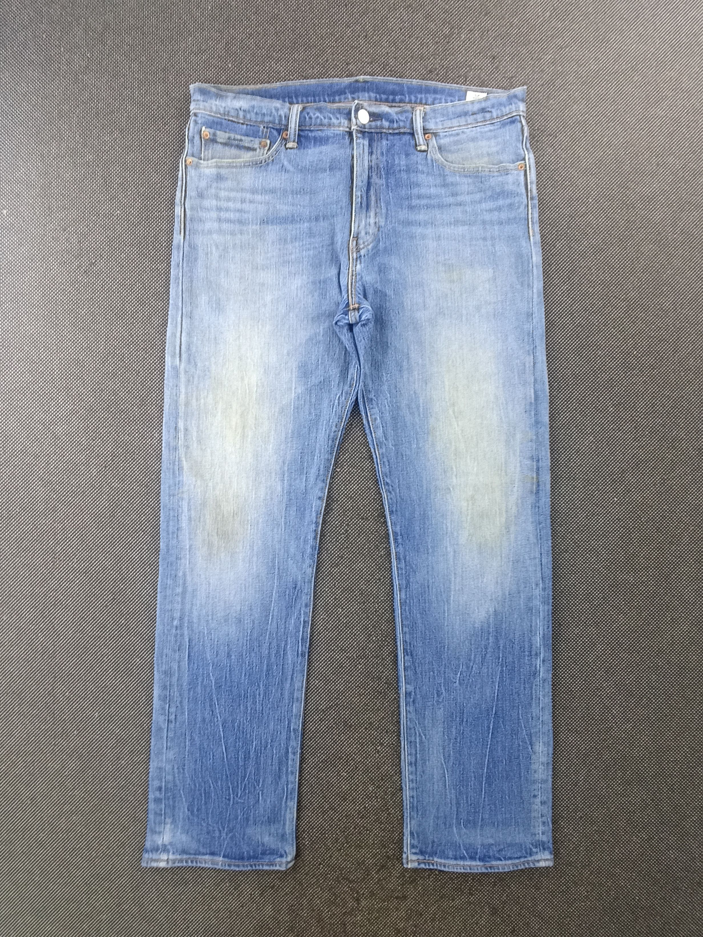 Jean × Levi's × Vintage Vintage Levi’s 504 White Oak Cone Denim Blue Wash-J248 Size US 37 - 1 Thumbnail