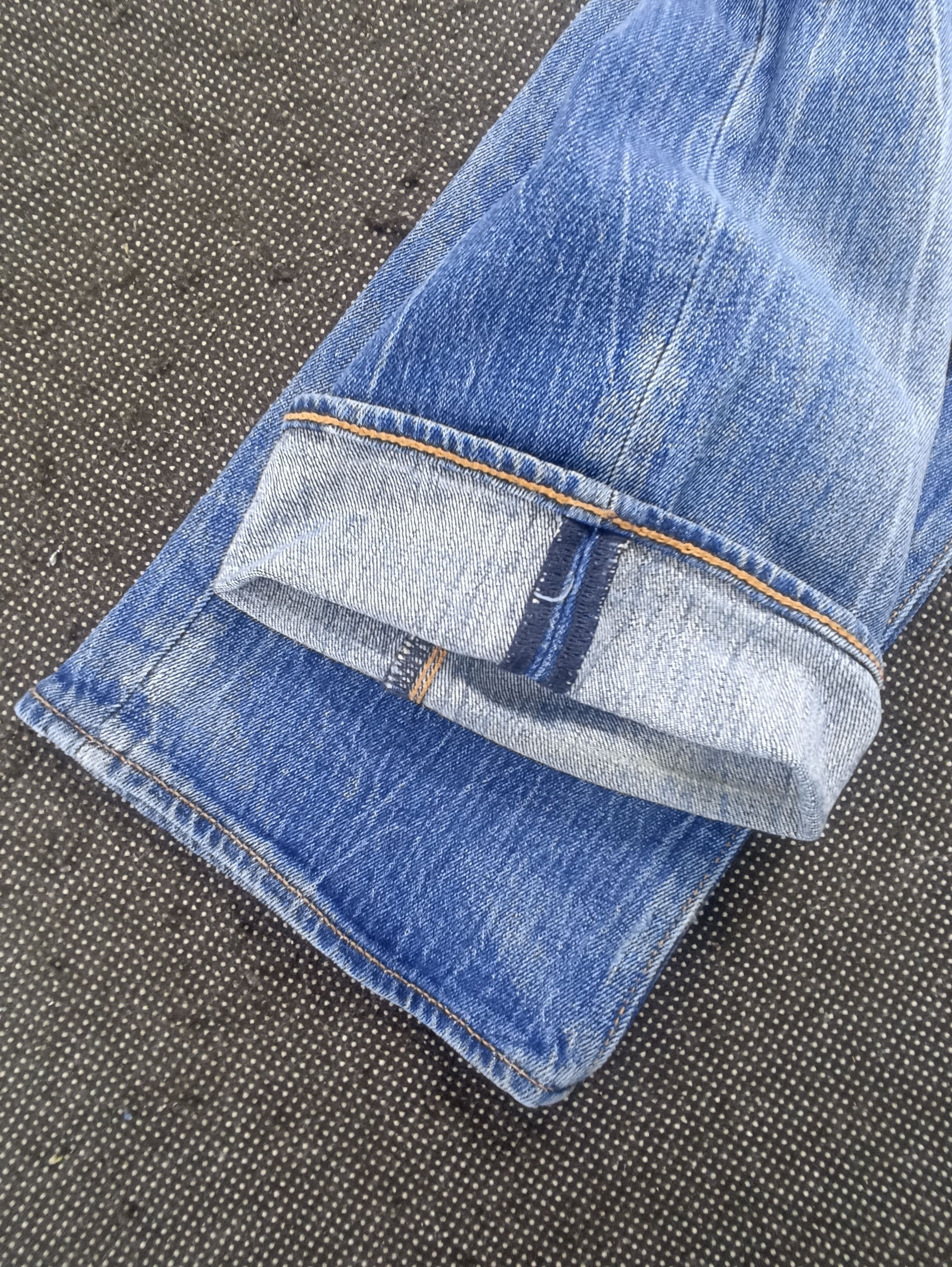 Jean × Levi's × Vintage Vintage Levi’s 504 White Oak Cone Denim Blue Wash-J248 Size US 37 - 7 Thumbnail