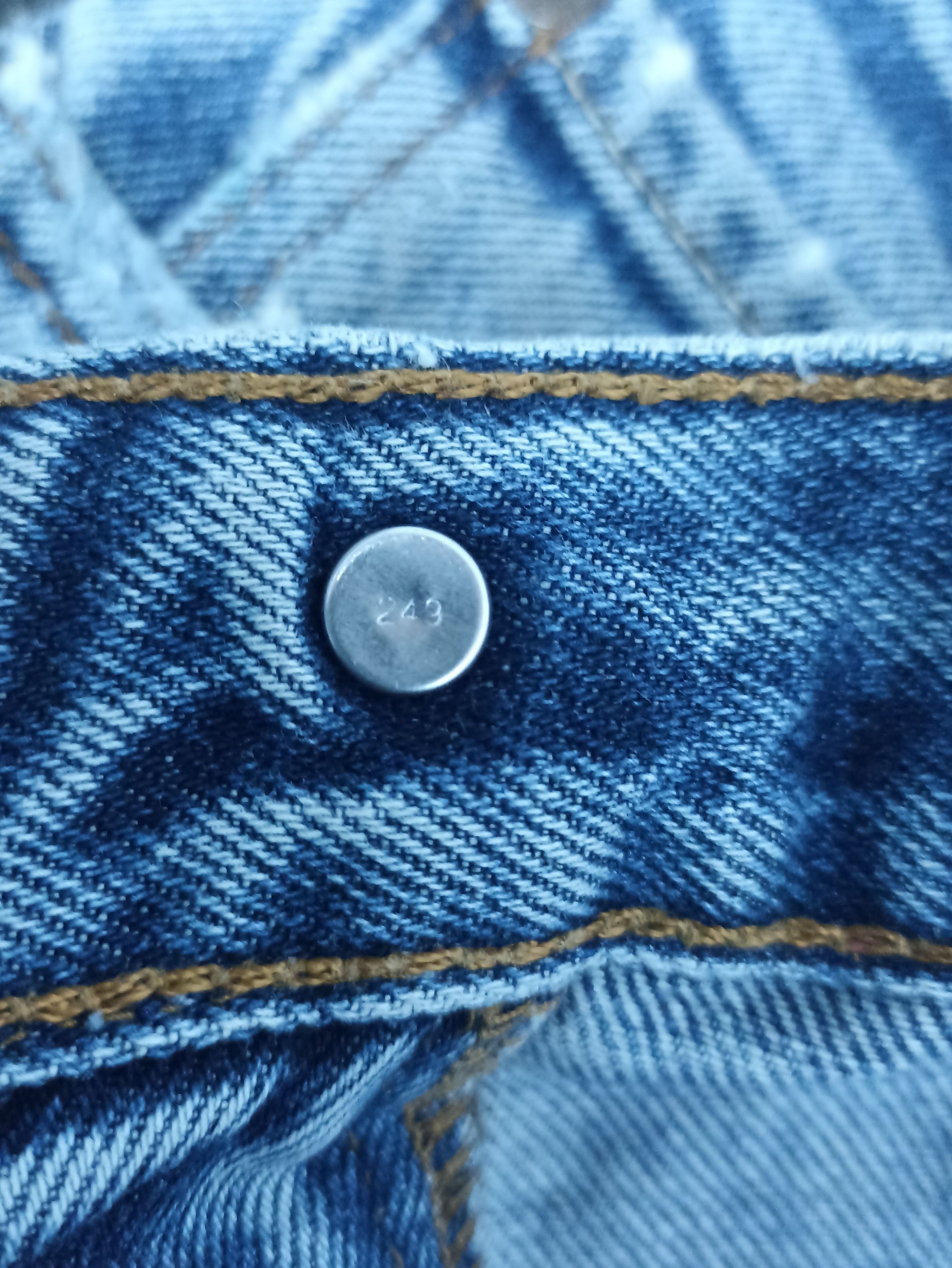 Jean × Levi's × Vintage VINTAGE LEVIS 505 DISTRESSED STONE WASH JEANS -J337 Size US 32 / EU 48 - 4 Thumbnail