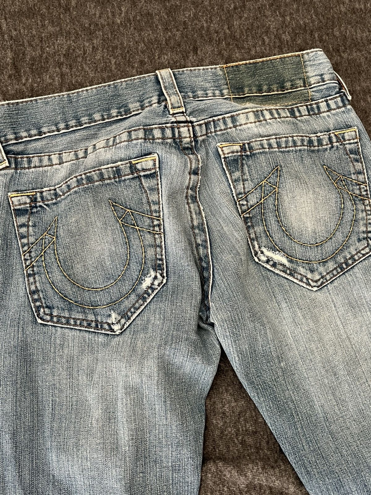 True Religion True Religion Stonewash Jeans Made in USA Size US 31 - 8 Thumbnail