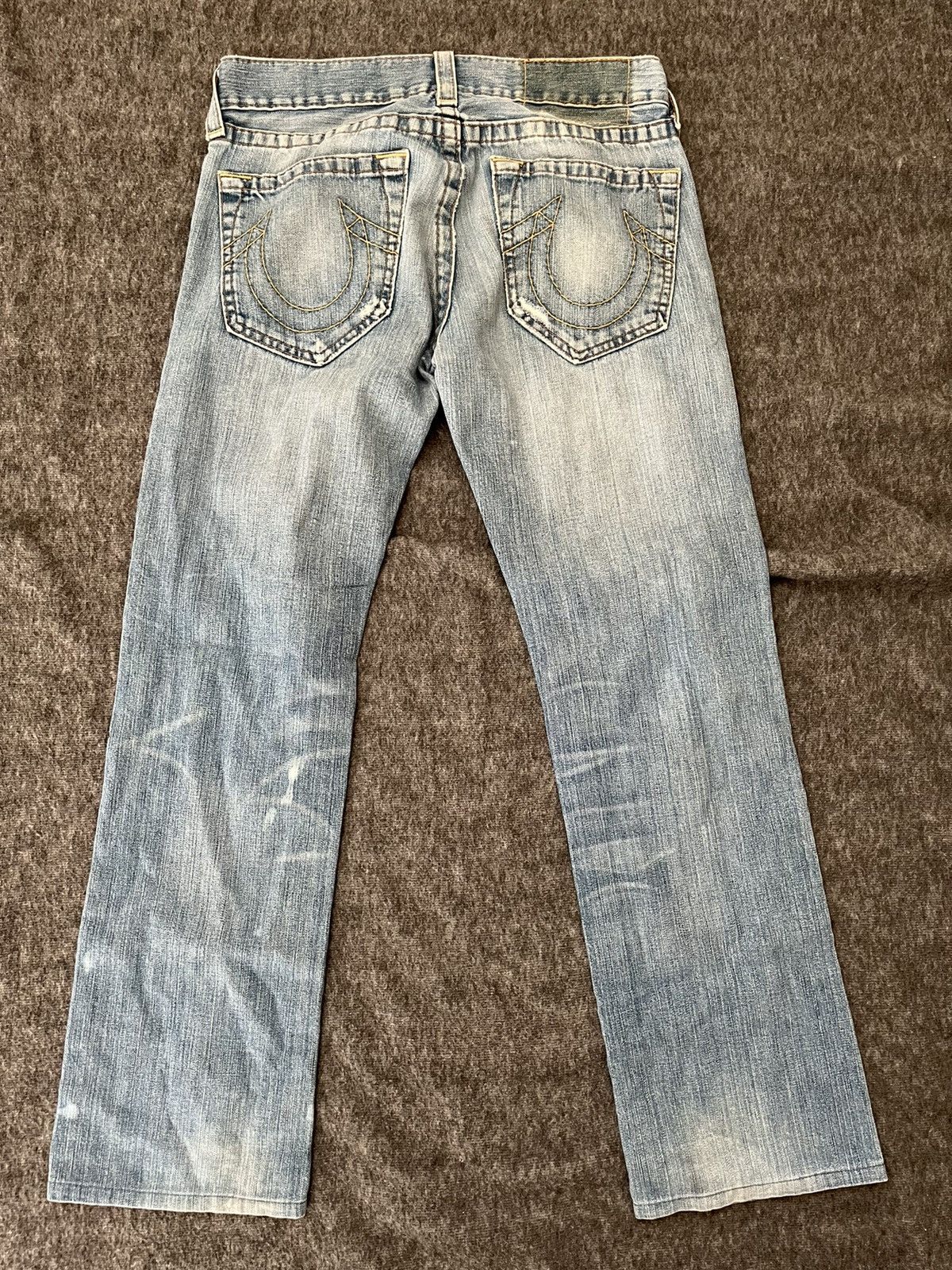True Religion True Religion Stonewash Jeans Made in USA Size US 31 - 7 Thumbnail